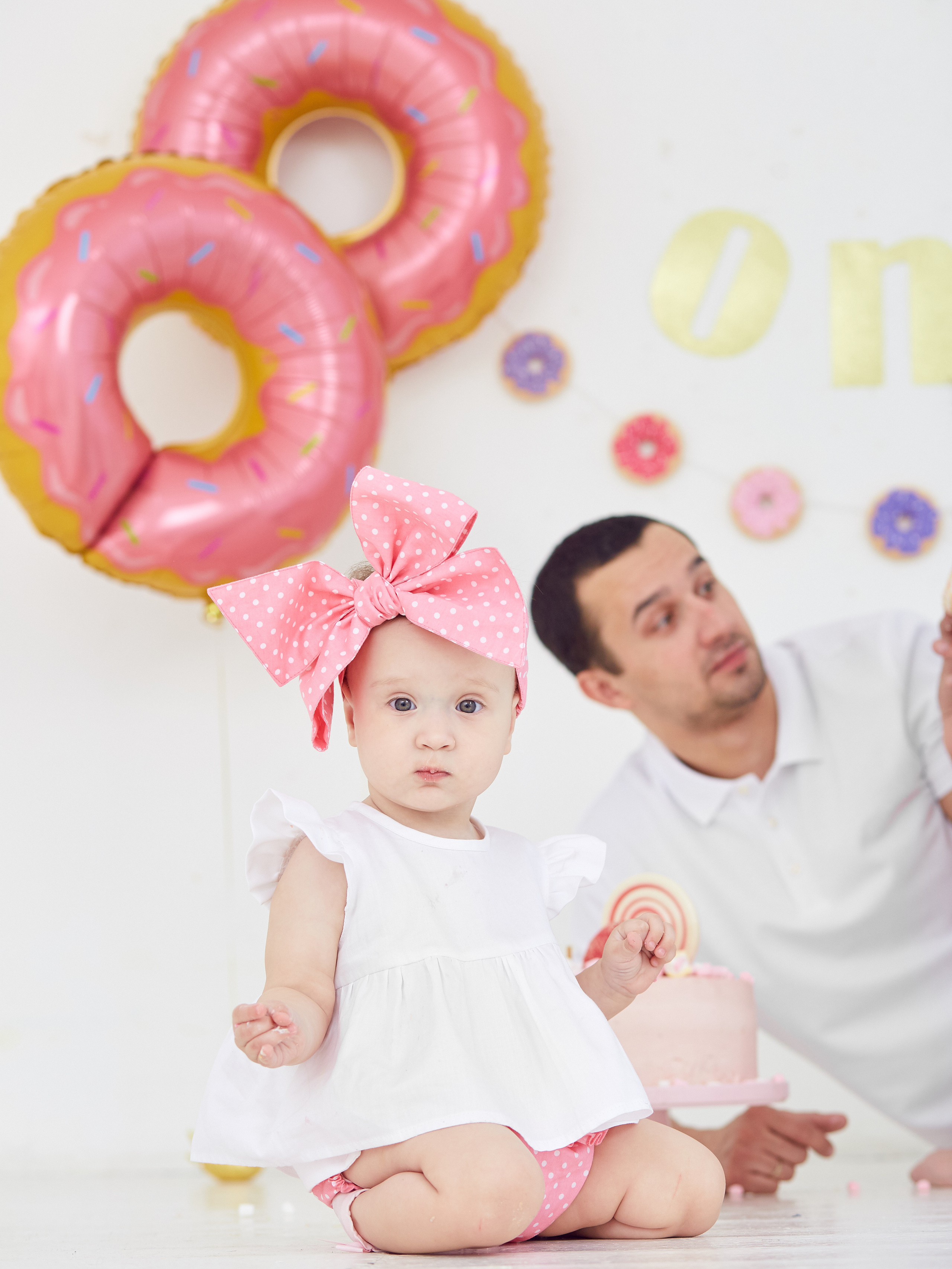 Пончиковый Smash Cake. Александр Осин — корпоративный и семейный фотограф в Москве
