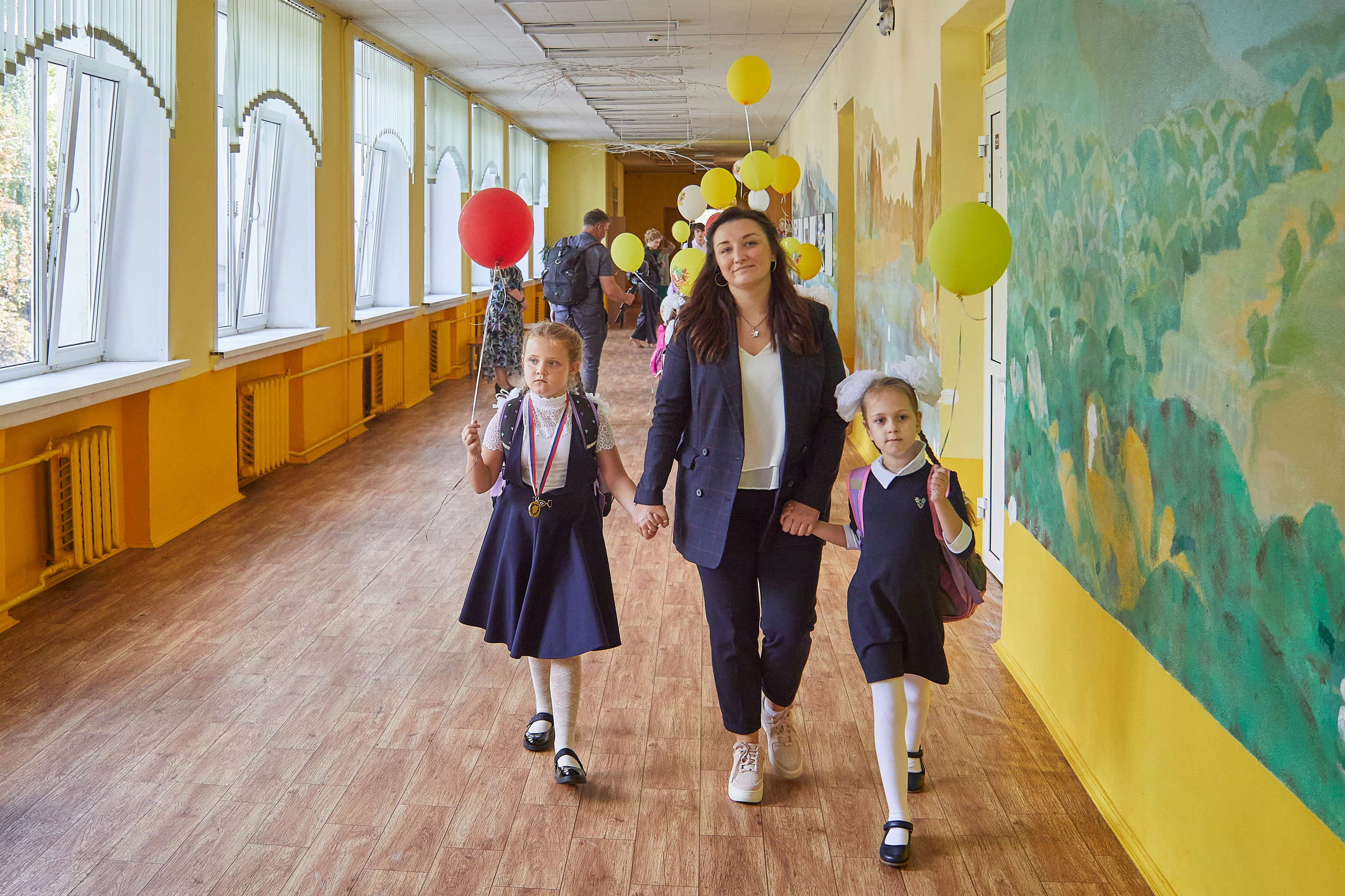 1 сентября во Французской школе. Александр Осин — корпоративный и семейный фотограф в Москве