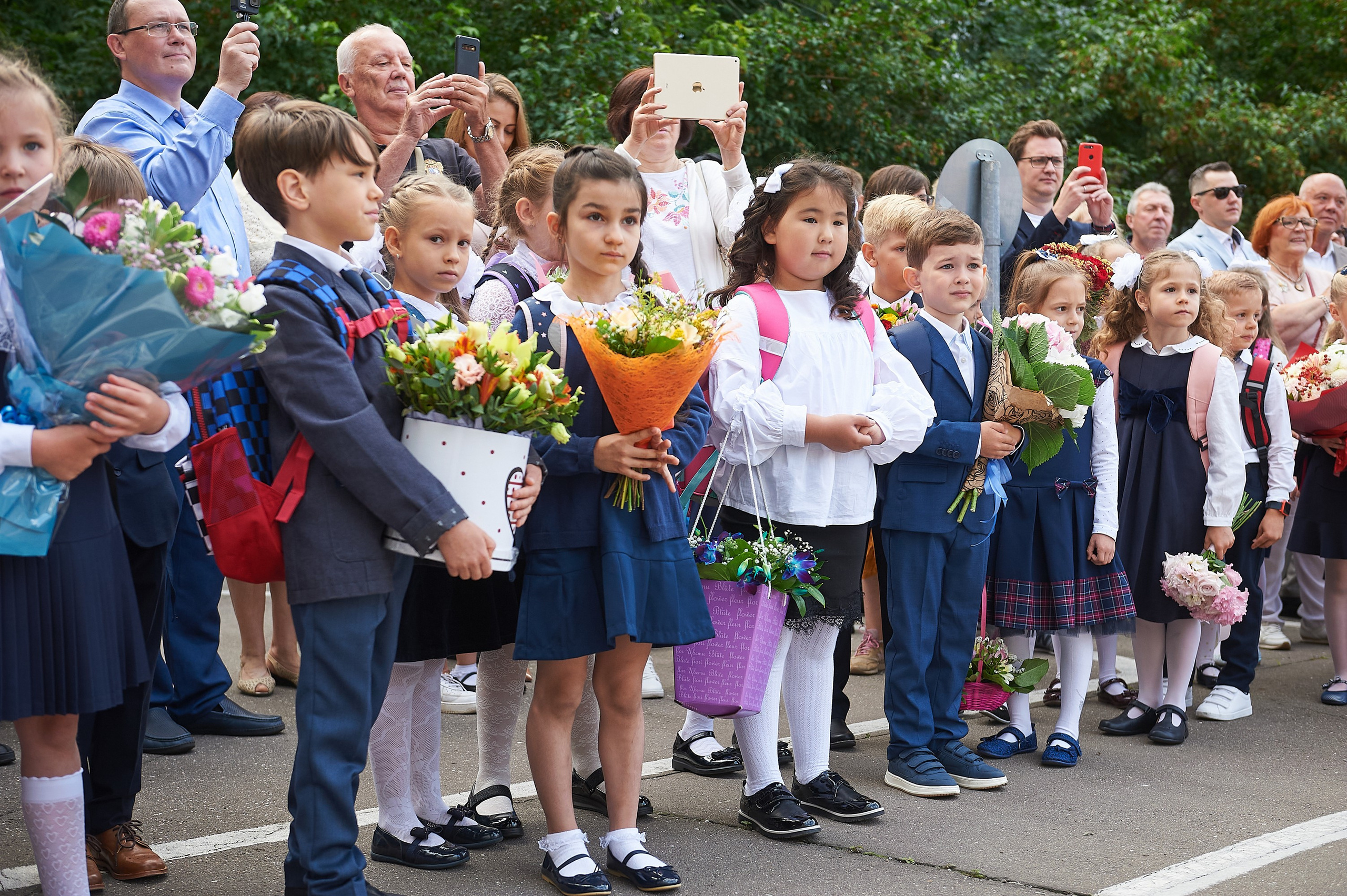 1 сентября во Французской школе. Александр Осин — корпоративный и семейный фотограф в Москве