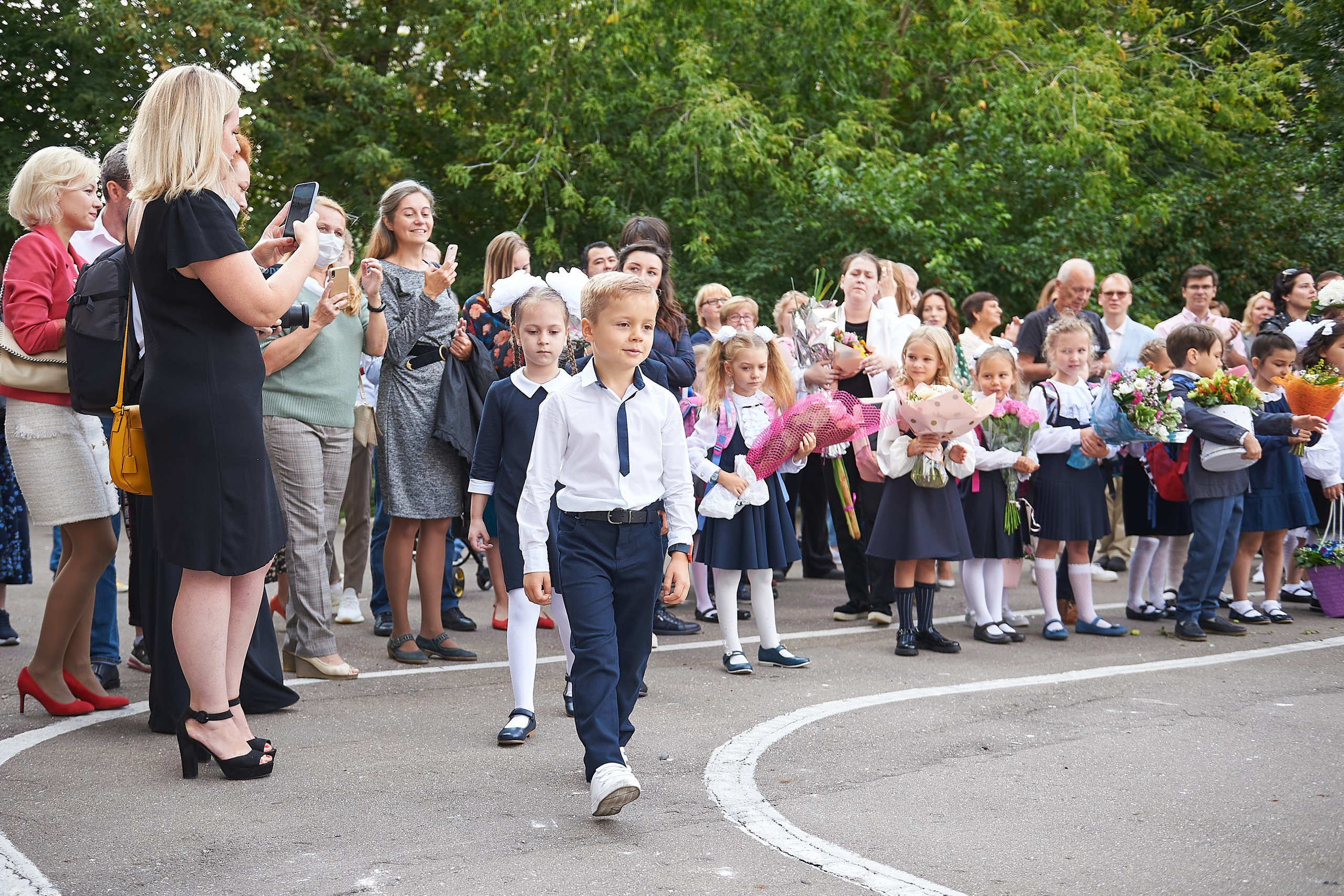 1 сентября во Французской школе. Александр Осин — корпоративный и семейный фотограф в Москве