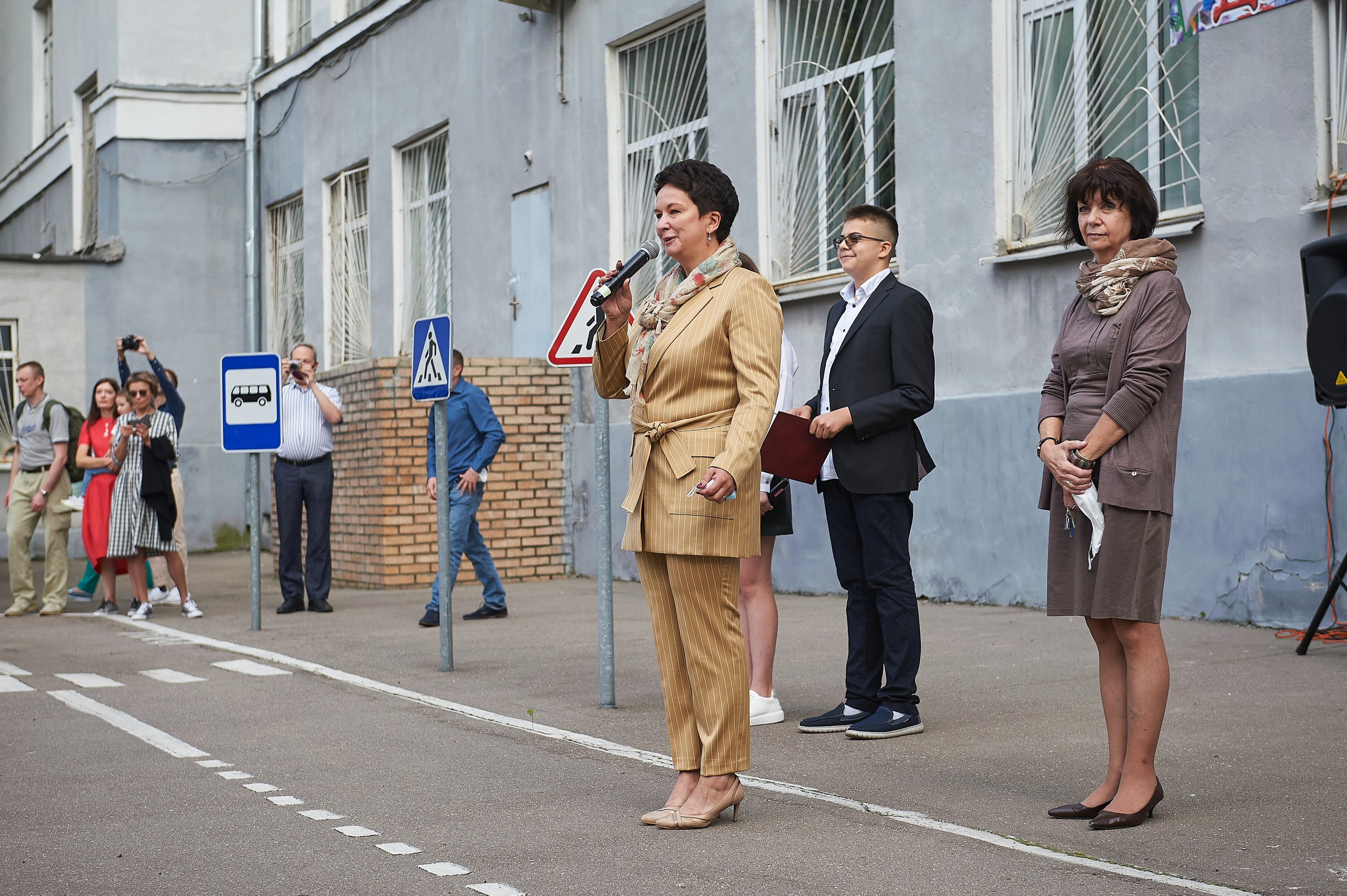 1 сентября во Французской школе. Александр Осин — корпоративный и семейный фотограф в Москве