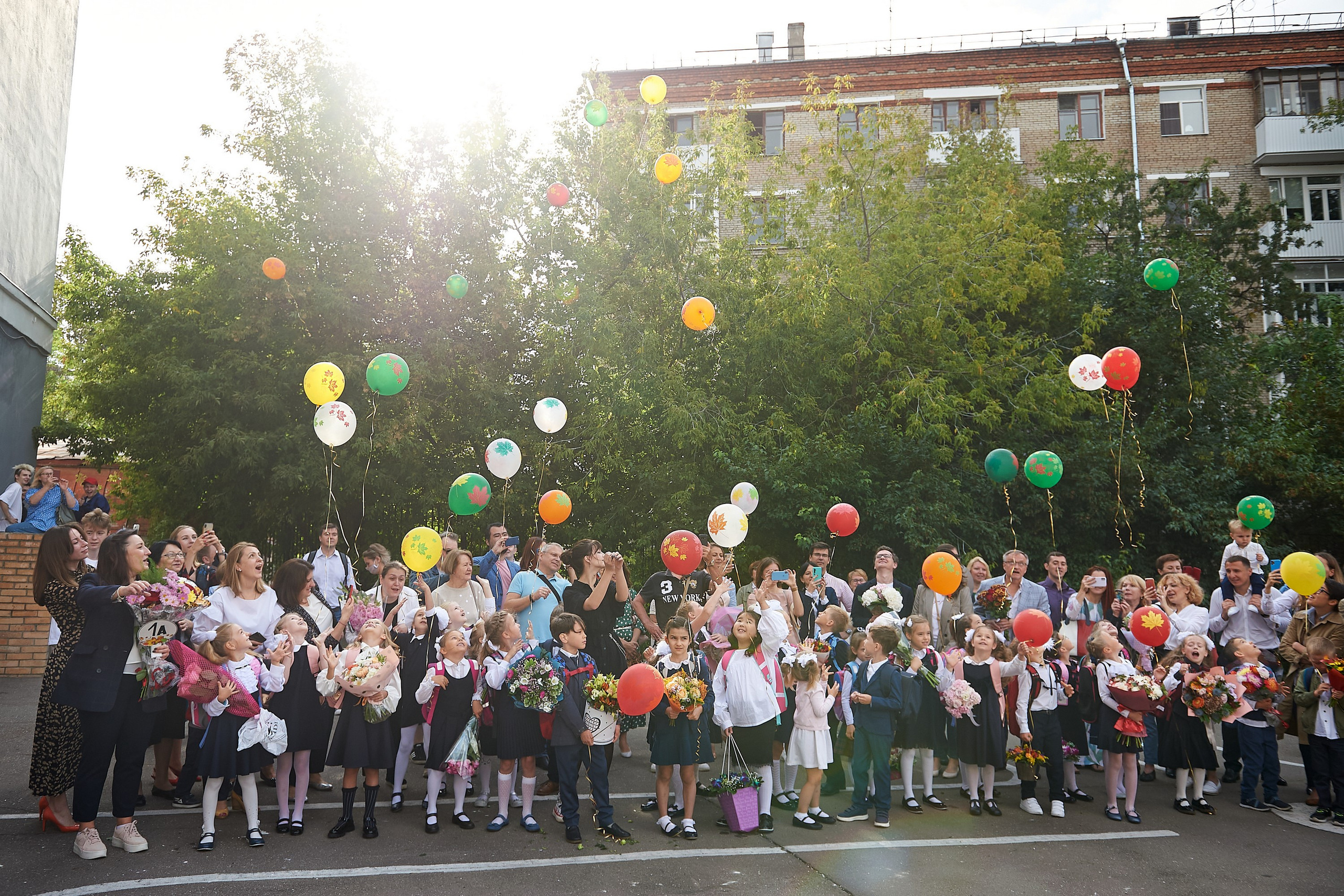 1 сентября во Французской школе. Александр Осин — корпоративный и семейный фотограф в Москве