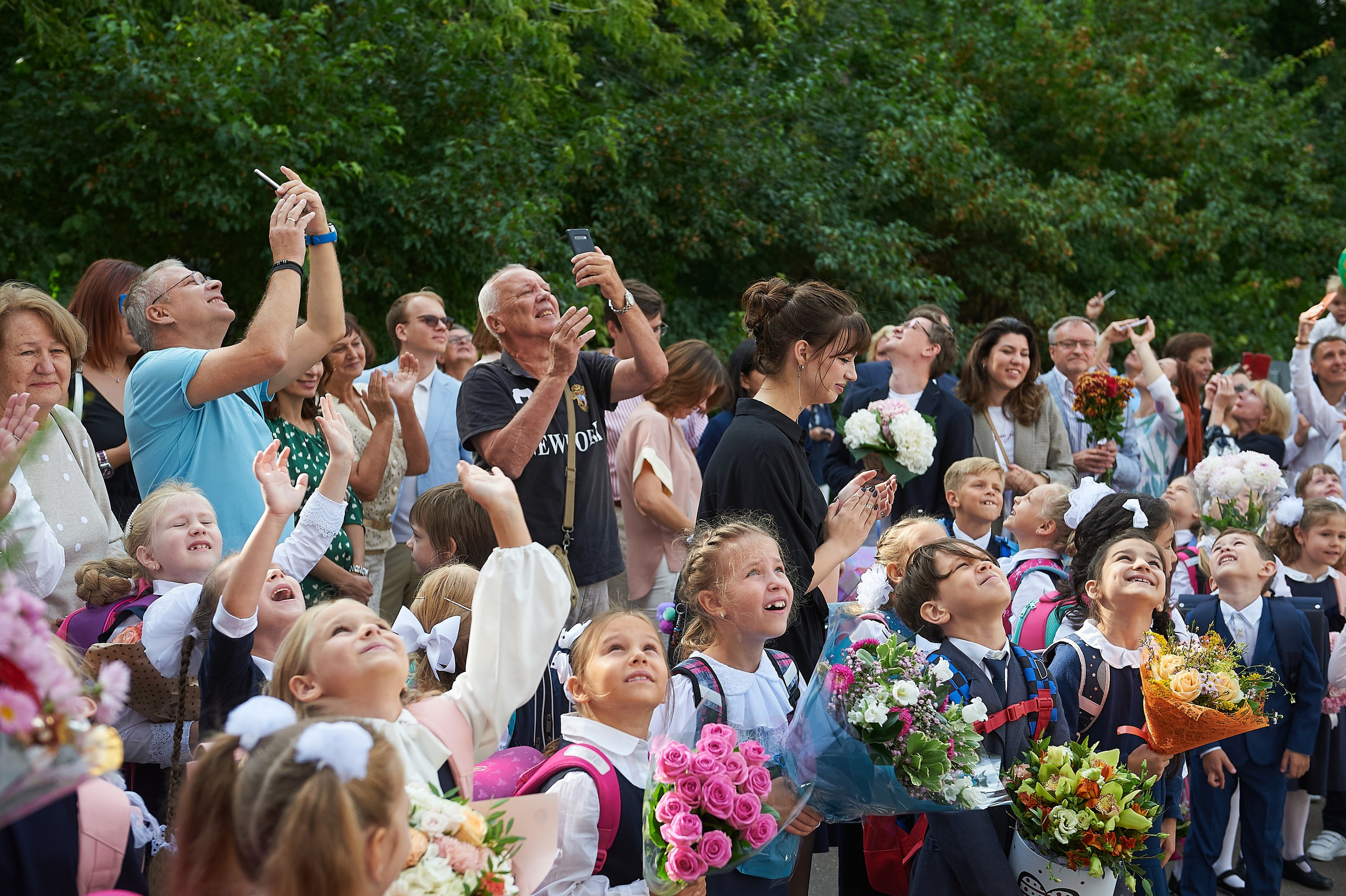 1 сентября во Французской школе. Александр Осин — корпоративный и семейный фотограф в Москве