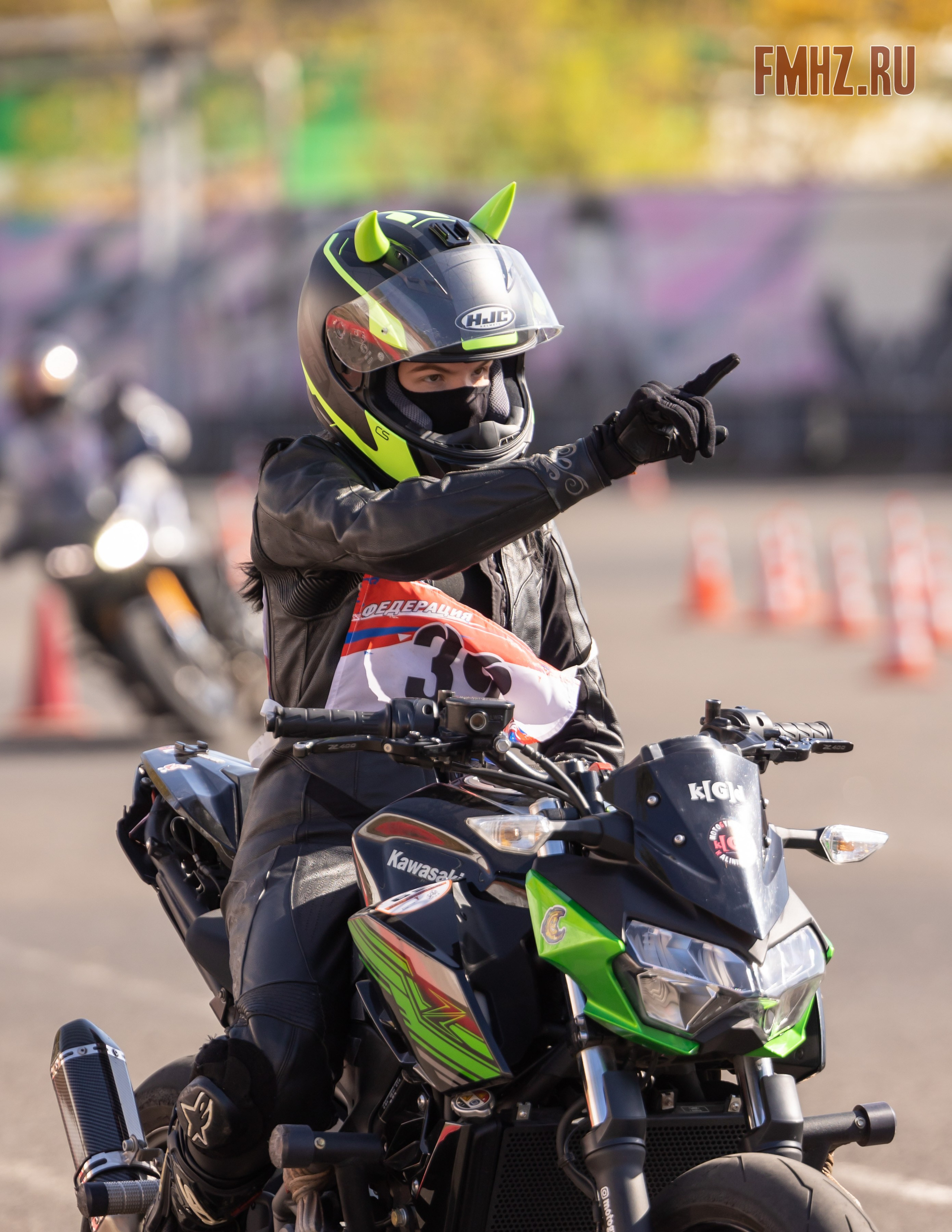 Соревнования по мотоджимхане на площадке Мосгортранс 15.09.2024. Фотограф Владимир Охрименко