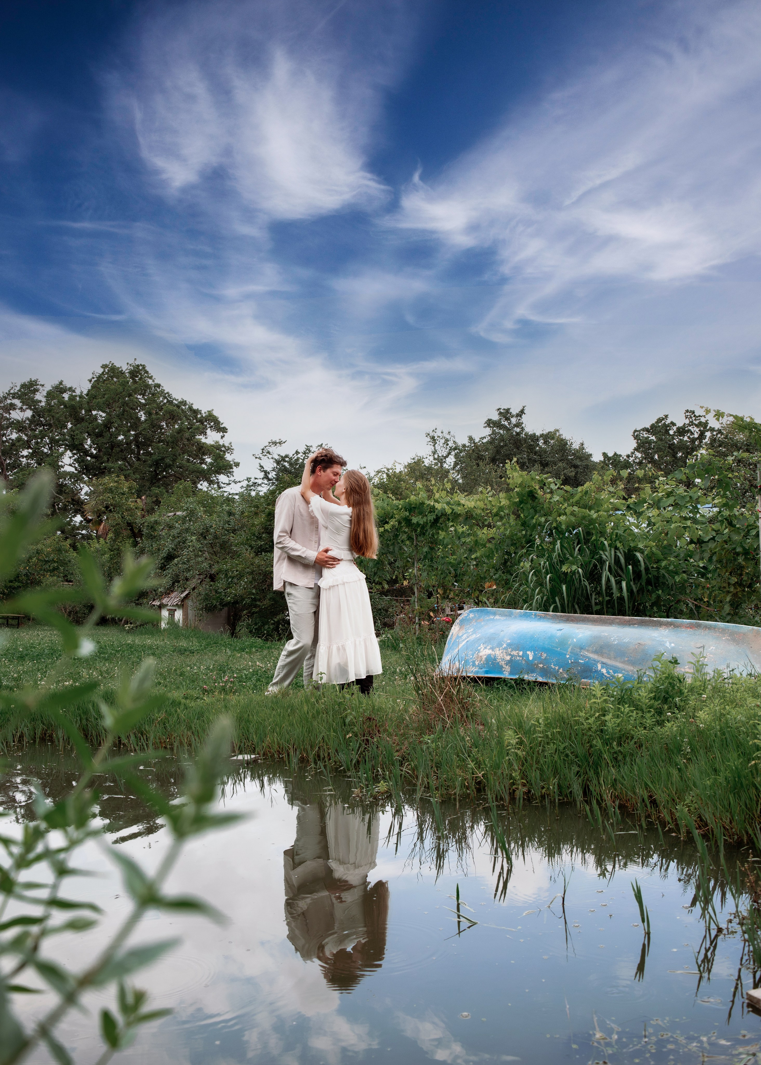 Свидание у пруда. Семейный и Свадебный фотограф в Сочи