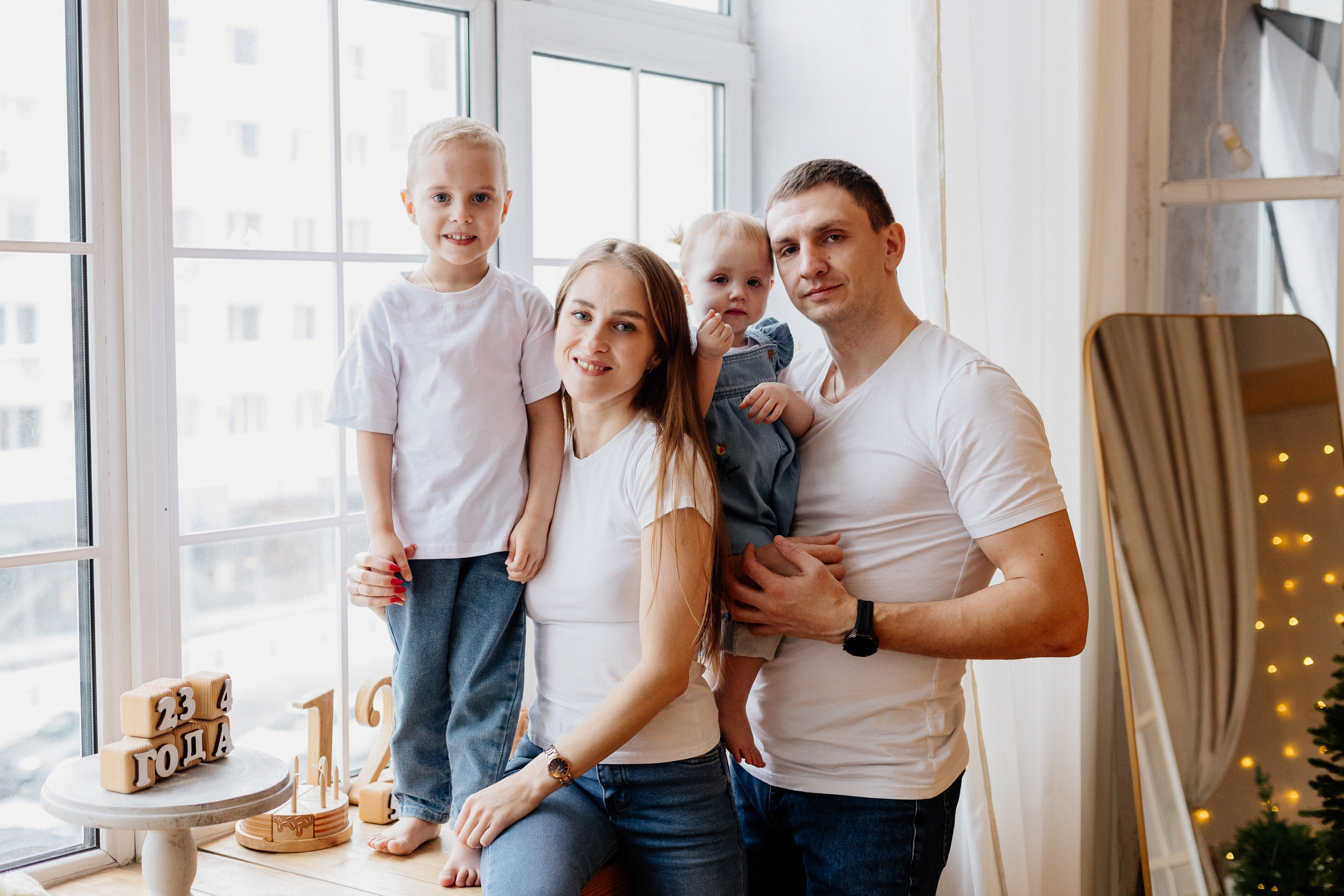 Саша, Алла, Юра и Кира. Семейный фотограф Трусова Евгения в Екатеринбурге