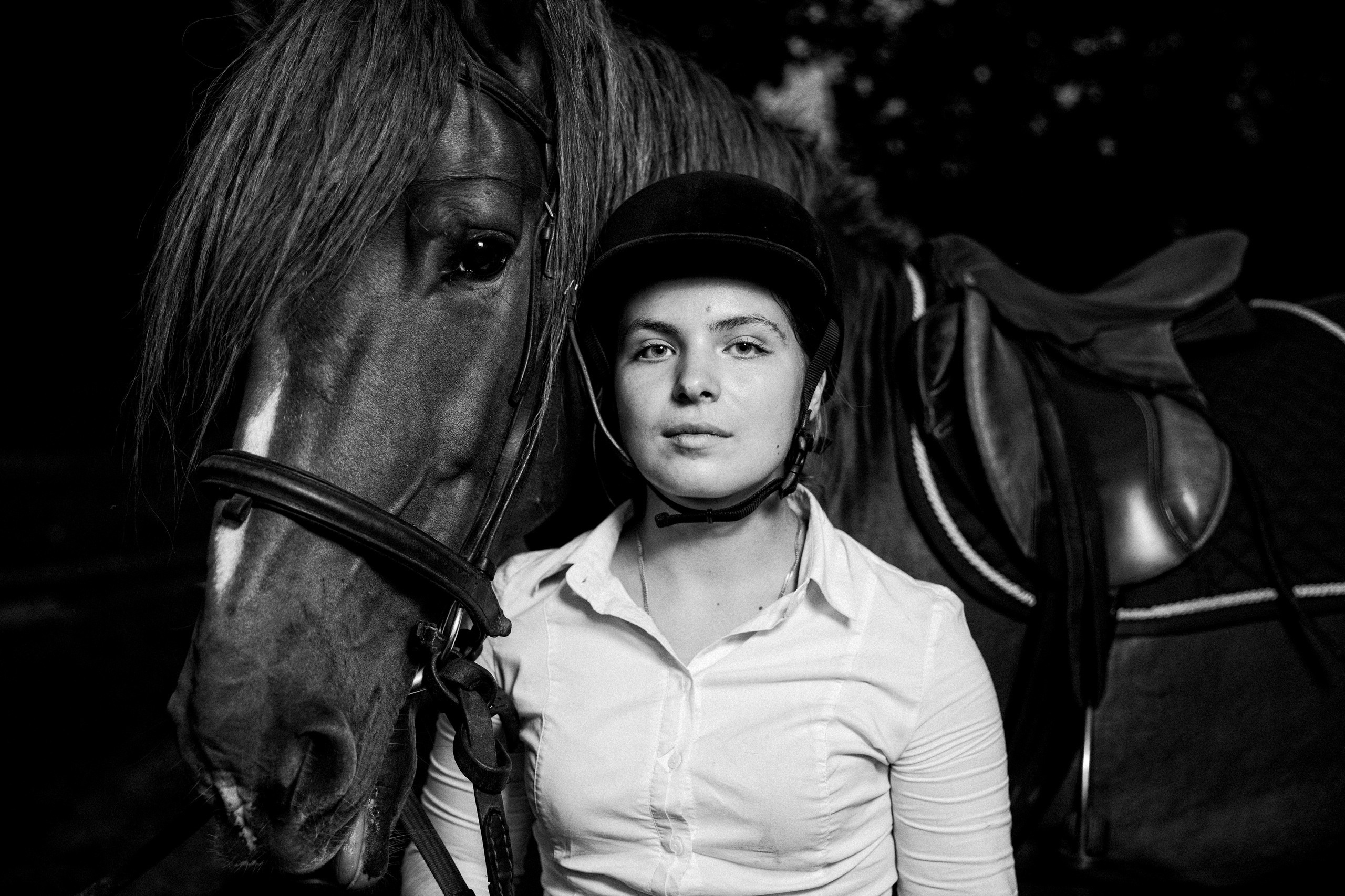 Женский портрет. Фотограф Виталий Верескун. Козельск-Калуга