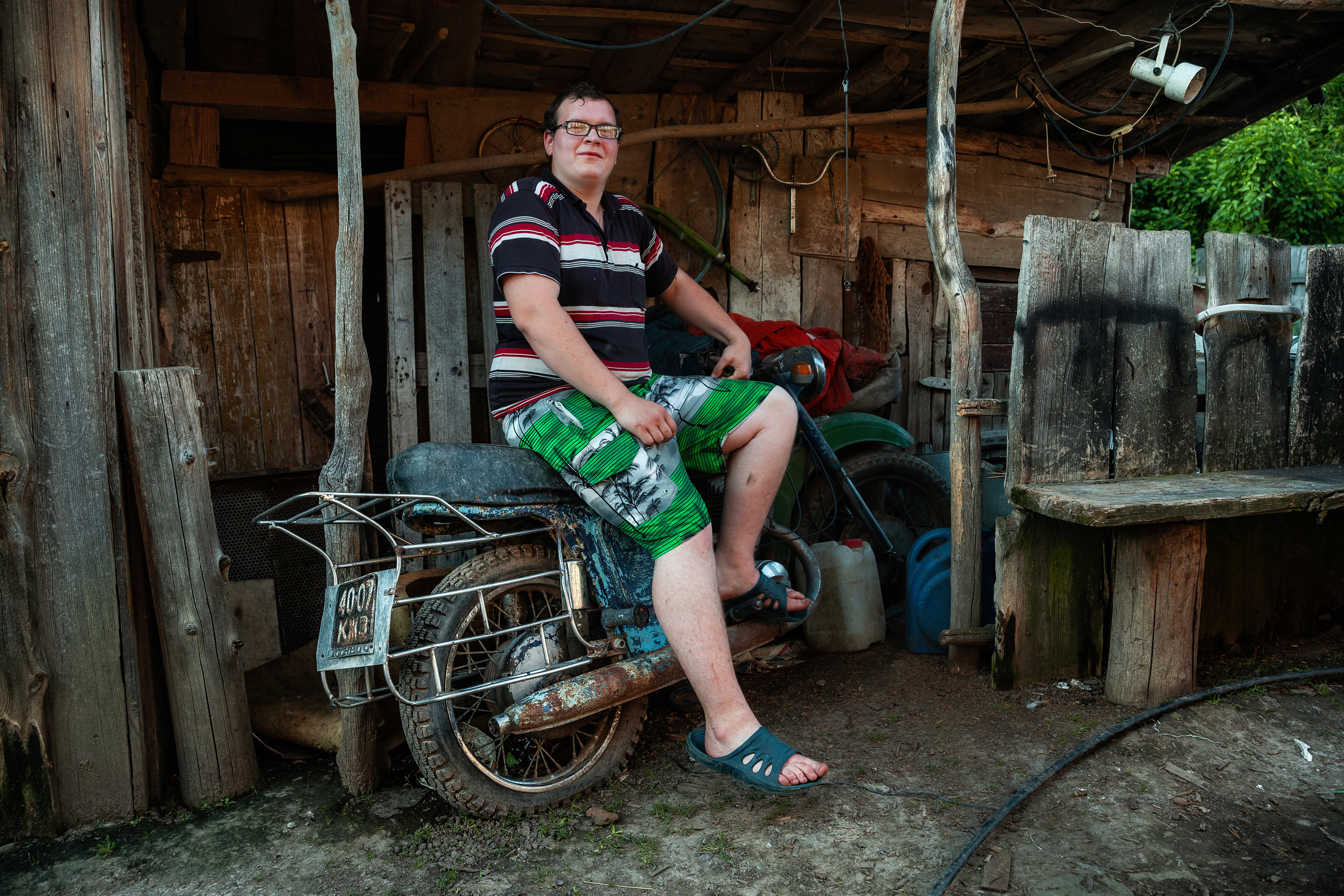 Дом ветерана. Фотограф Виталий Верескун. Козельск-Калуга