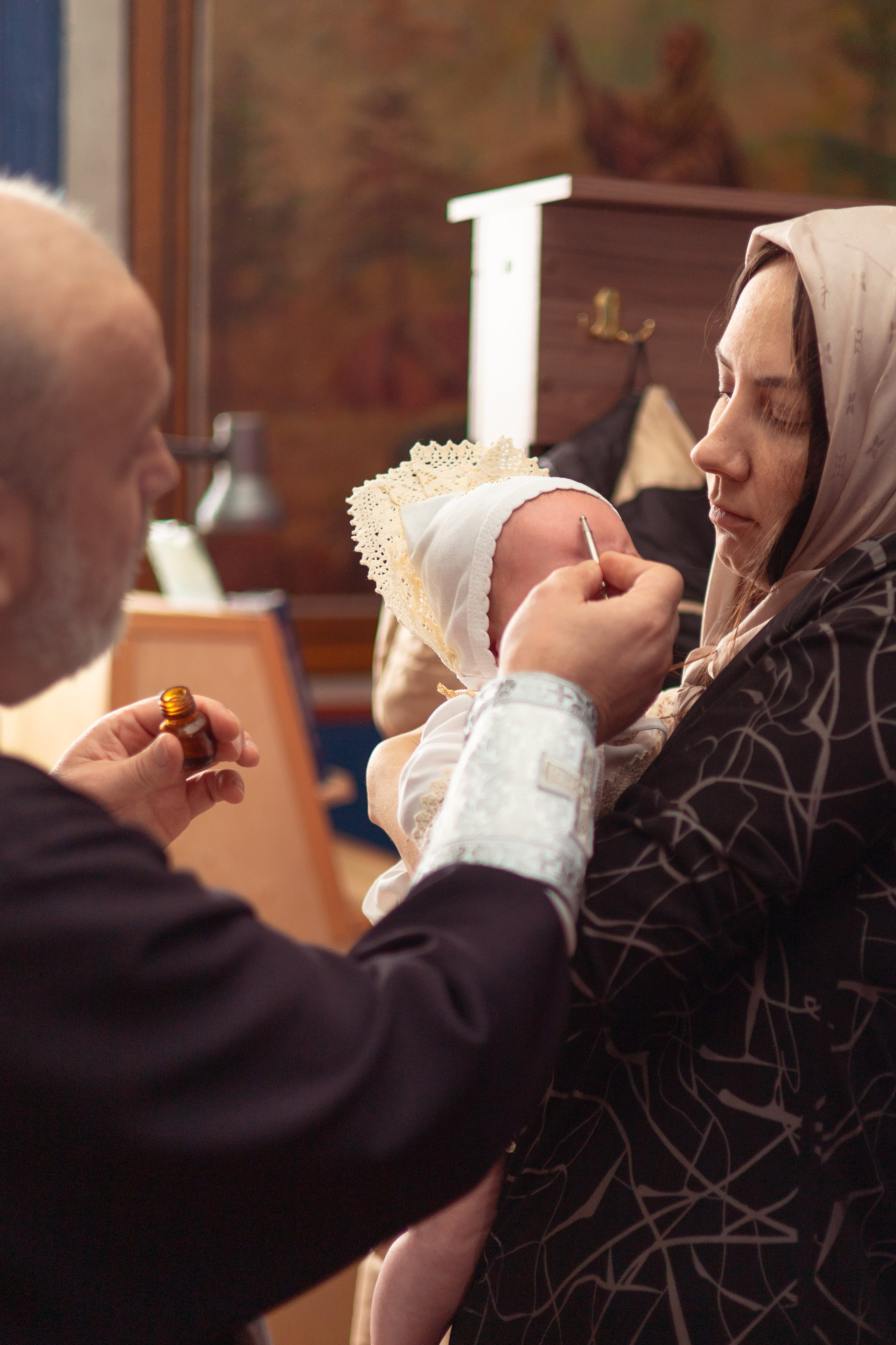 Таинство Крещения Ирины. Семейный и детский фотограф в Михайловке Татьяна Лестьева