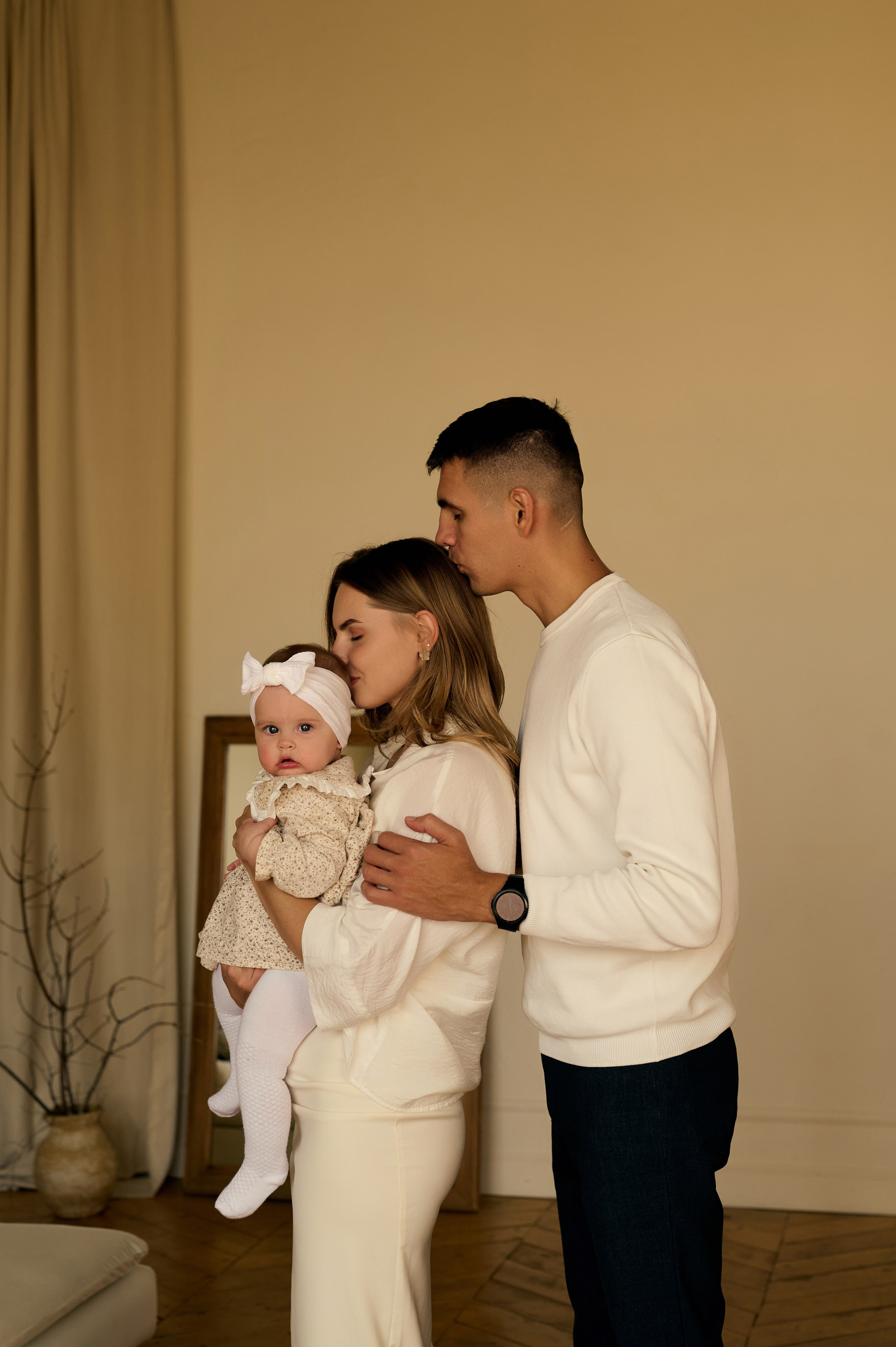 Анечка и Стас с Алиночкой. Фотограф в Краснодаре Скубицкая Альбина