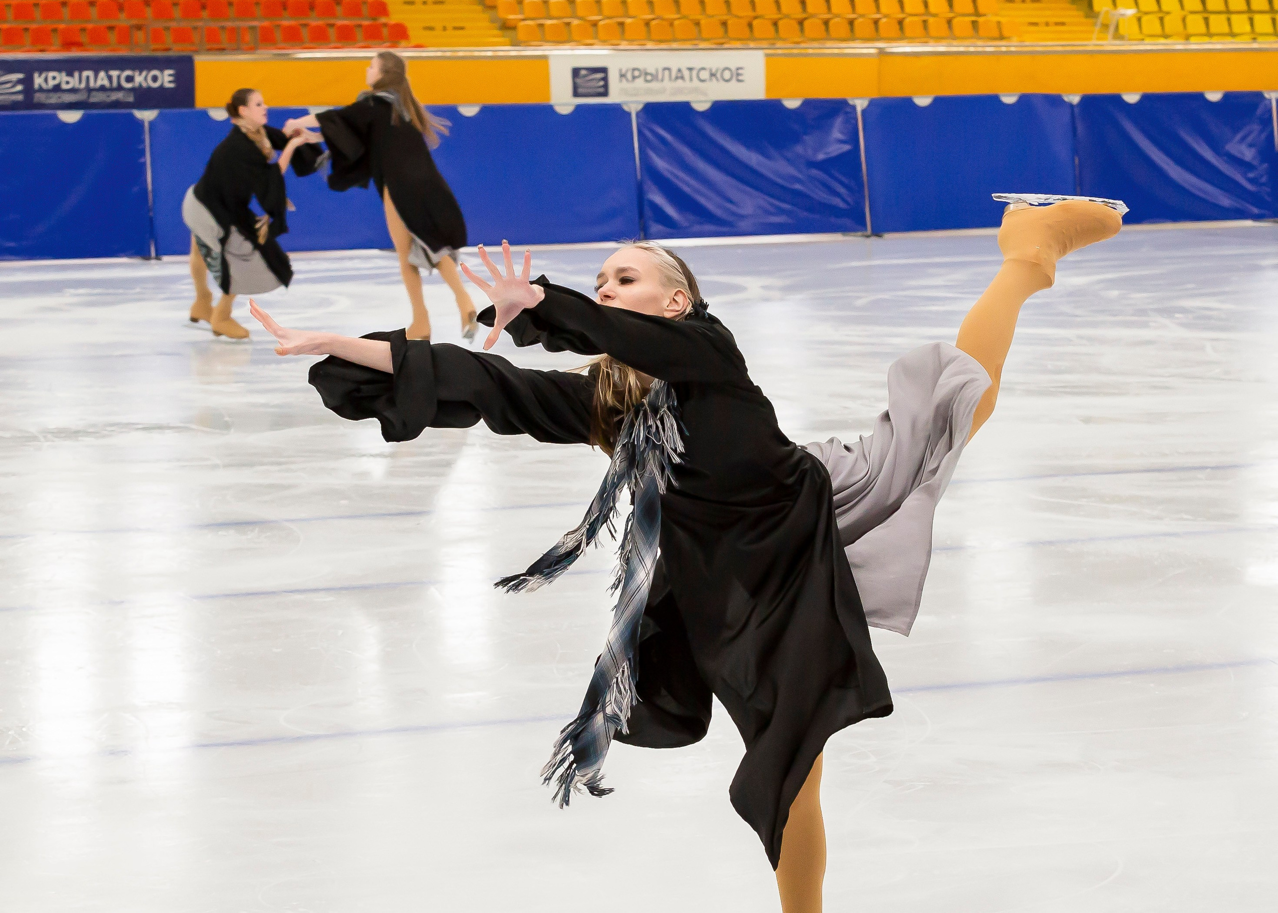 Открытый кубок Московского спорта среди спортивных балетов на льду. Детский театр на льду «АЛЕКО». Репортажный фотограф в Москве