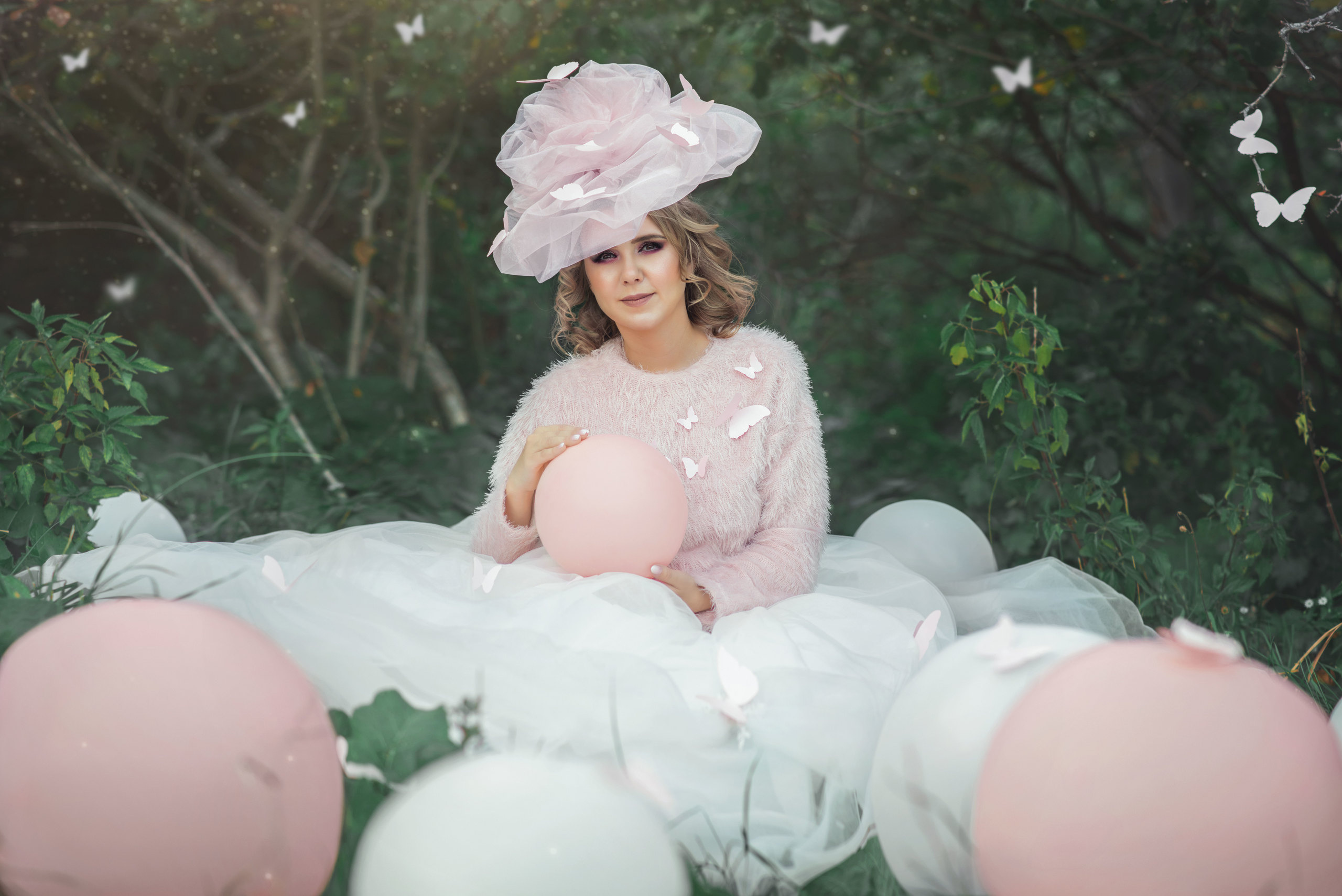 Фея волшебной страны цветов и бабочек. Фотограф  г. Миасс, г. Челябинск