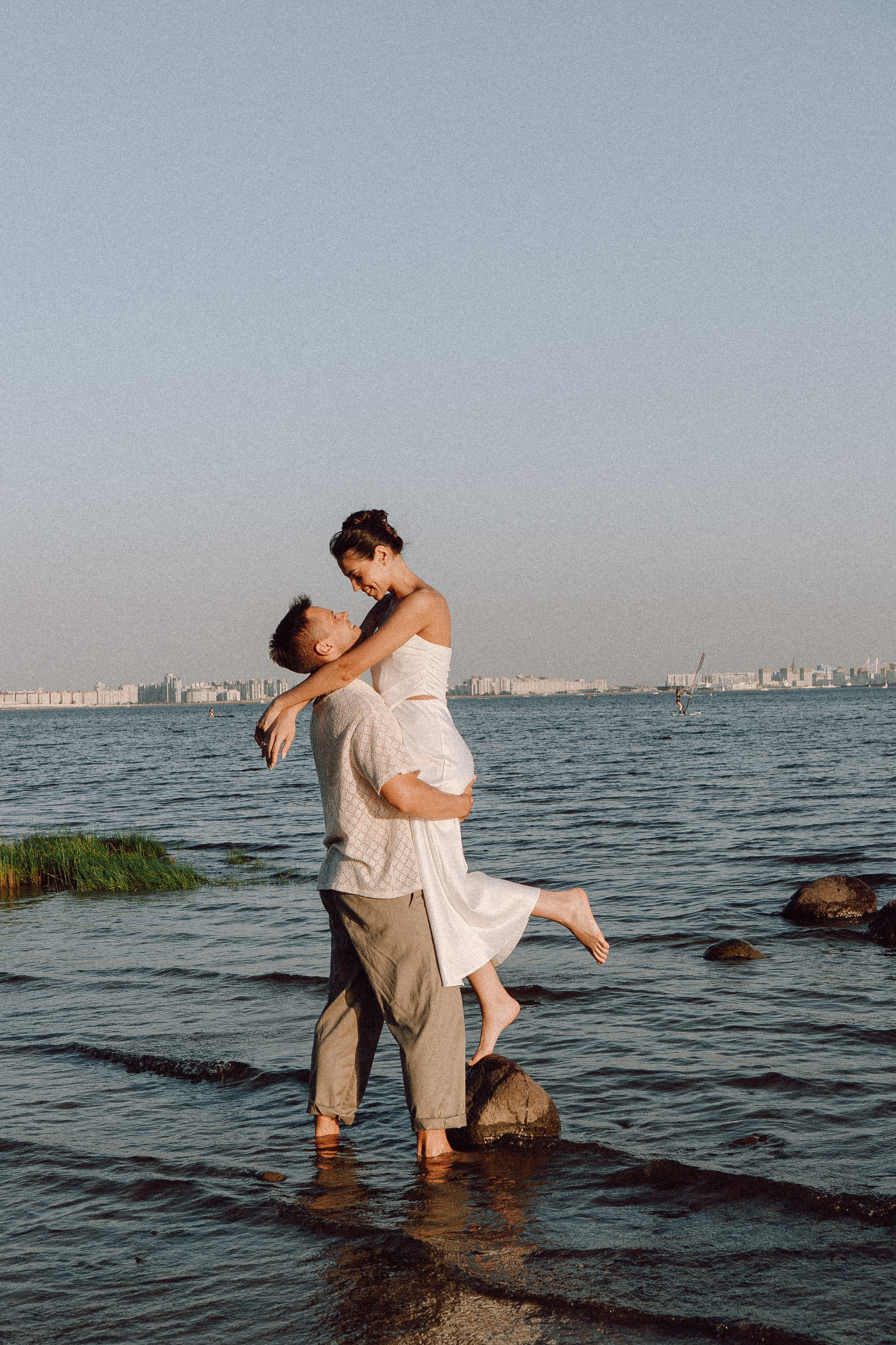 СВАДЕБНАЯ ФОТОСЕССИЯ ВЫЕЗДНОЙ ЦЕРЕМОНИИ (ФИНСКИЙ ЗАЛИВ). Профессиональный фотограф, Санкт-Петербург — Виктория Богомолова