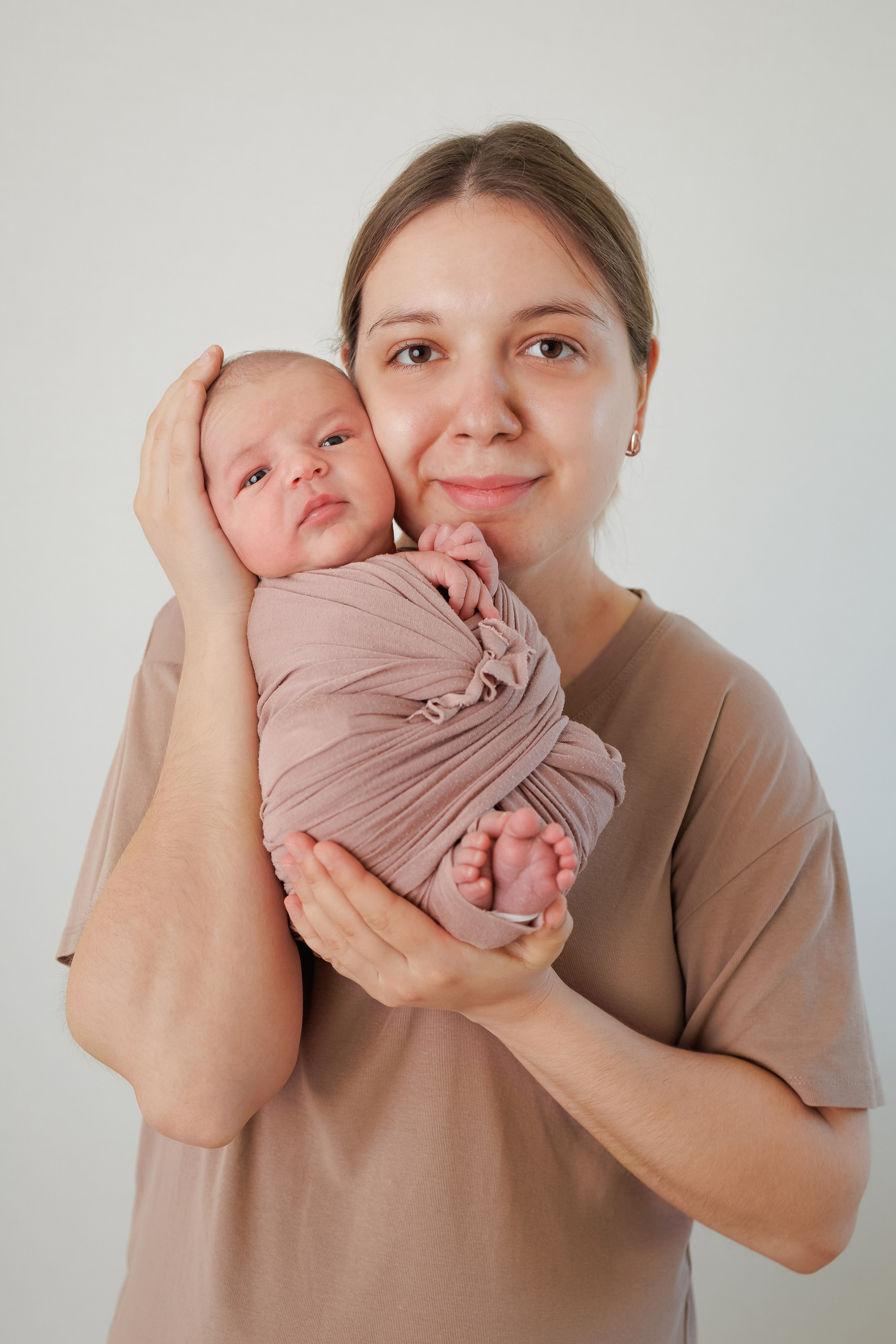 Льву 1 неделя. Фотограф новорожденный малышей Новосибирск