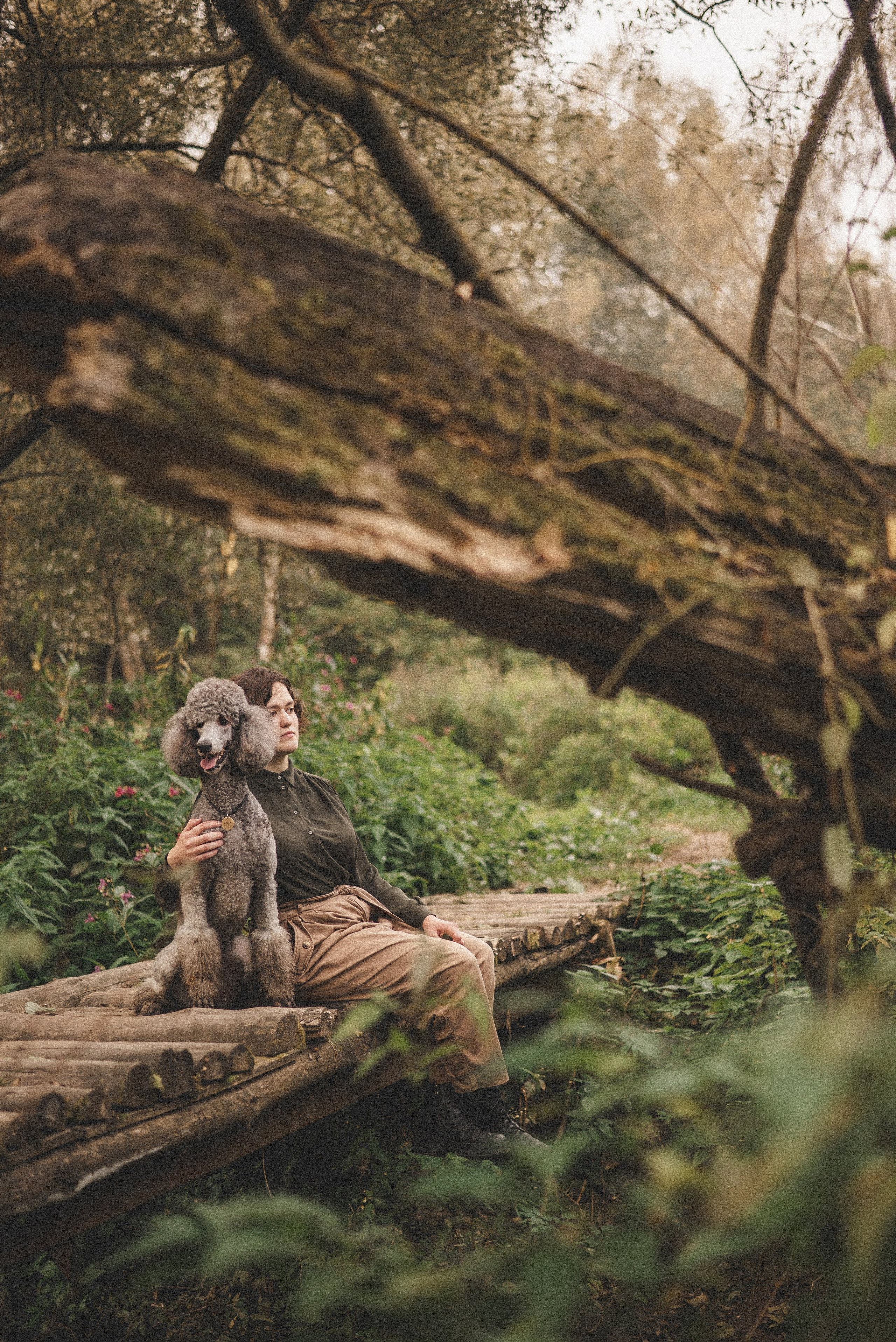 Алёна и Смоки. Фотограф-анималист Богданова Полина