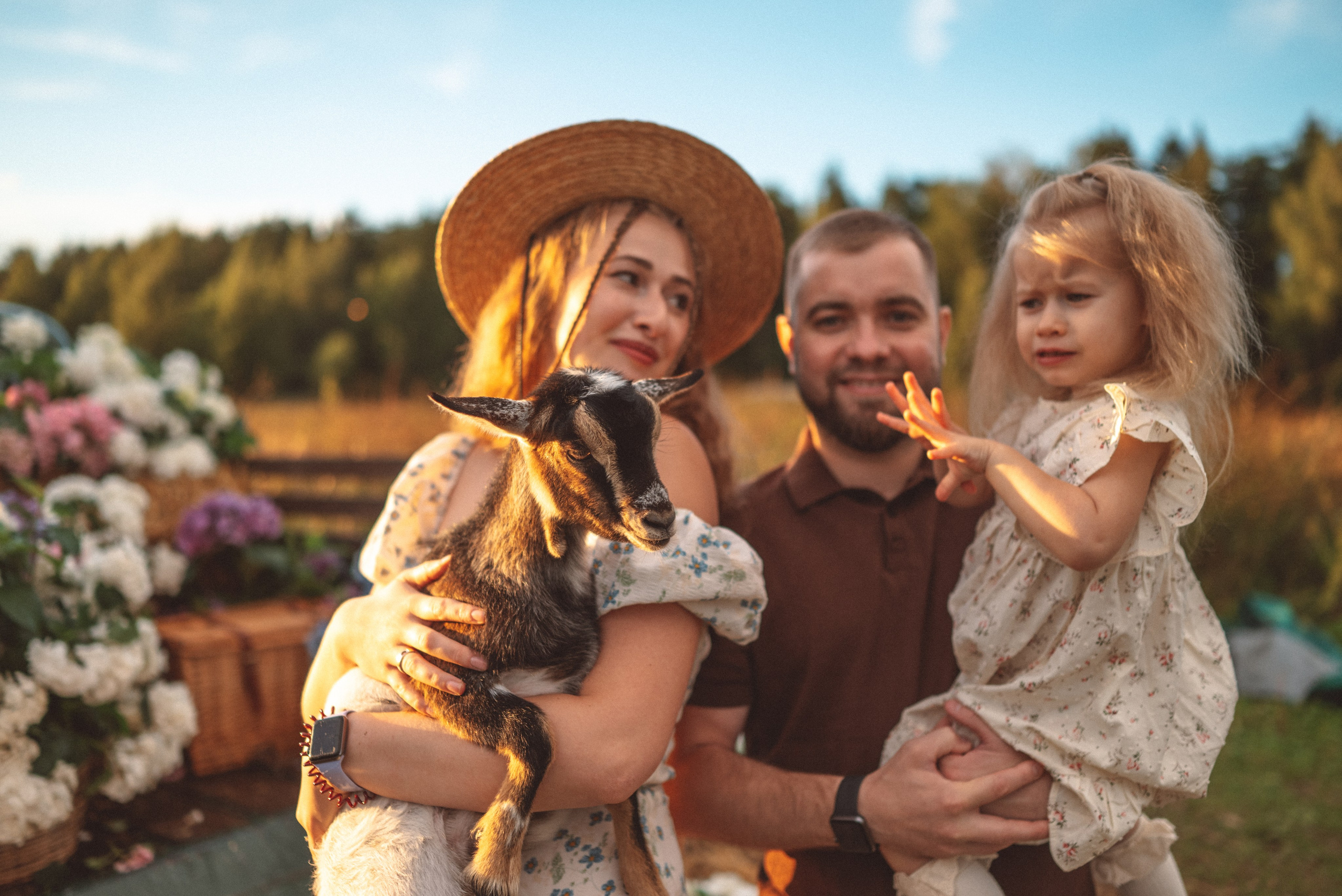 Гортензии. Семейный и детский фотограф в Москве Князева Диана
