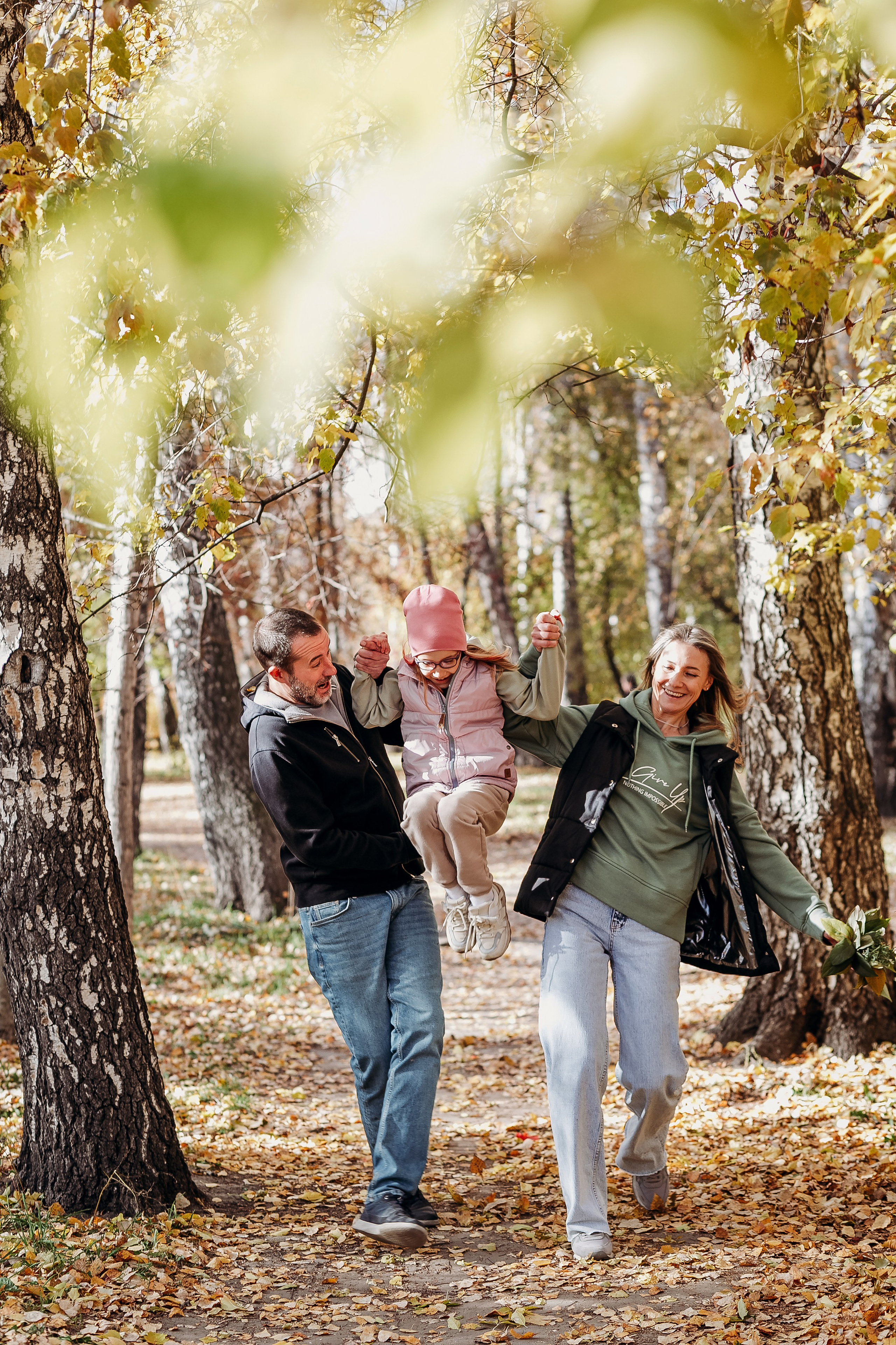 В берёзовой роще. Фотограф в  г. Новосибирск