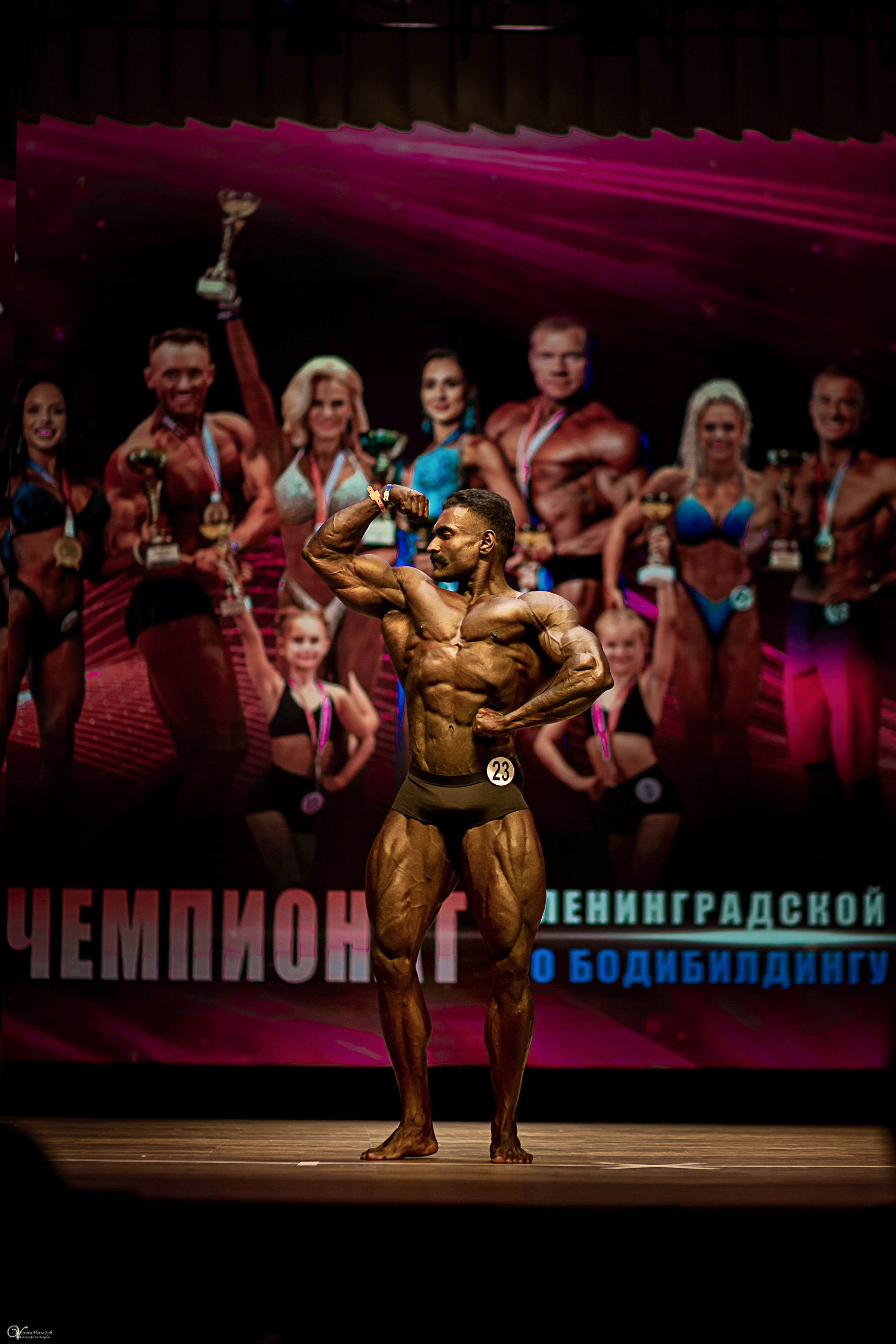 Чемпионат по бодибилдингу 2025. Фотограф женский и мужской портрет Санкт-Петербург