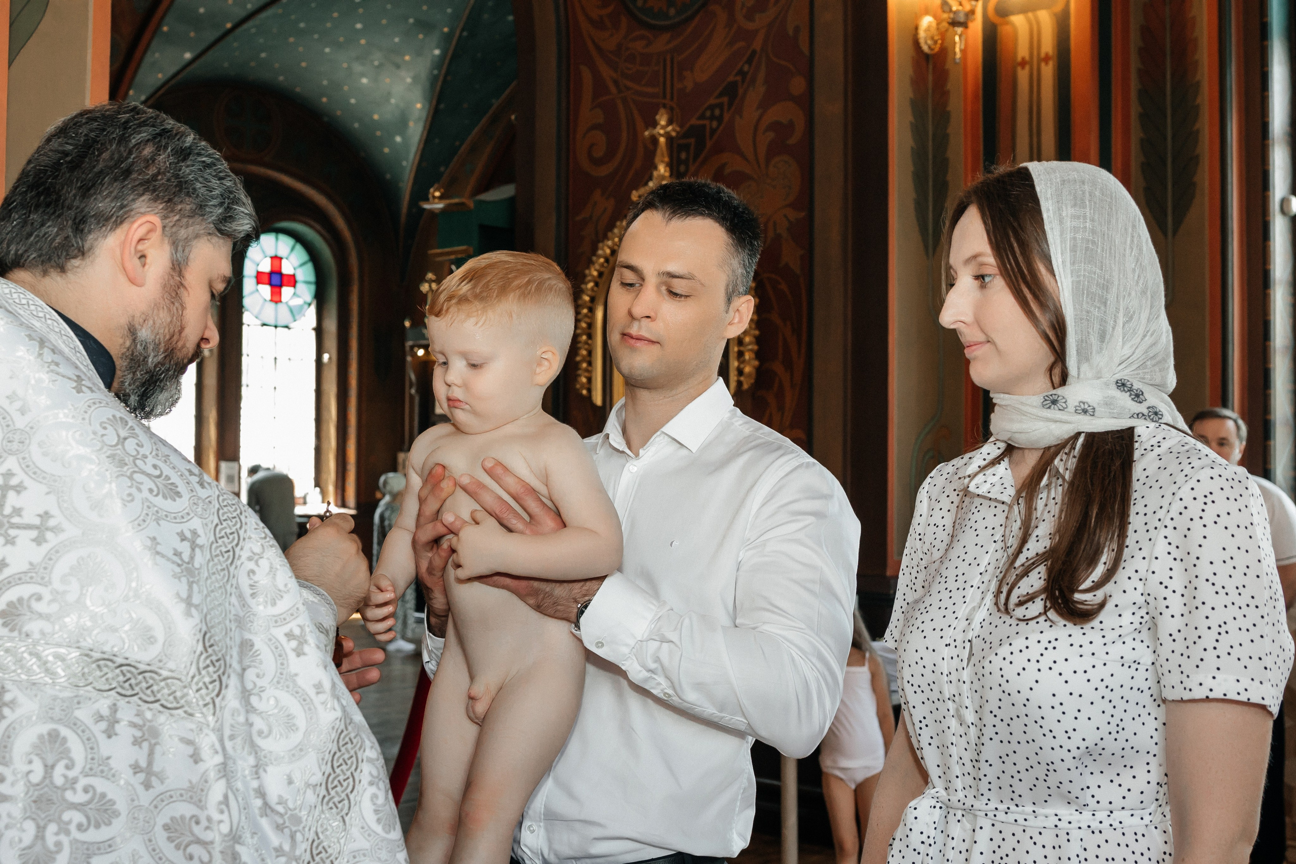 Крещение София и Сережа. Фотограф Краснодар