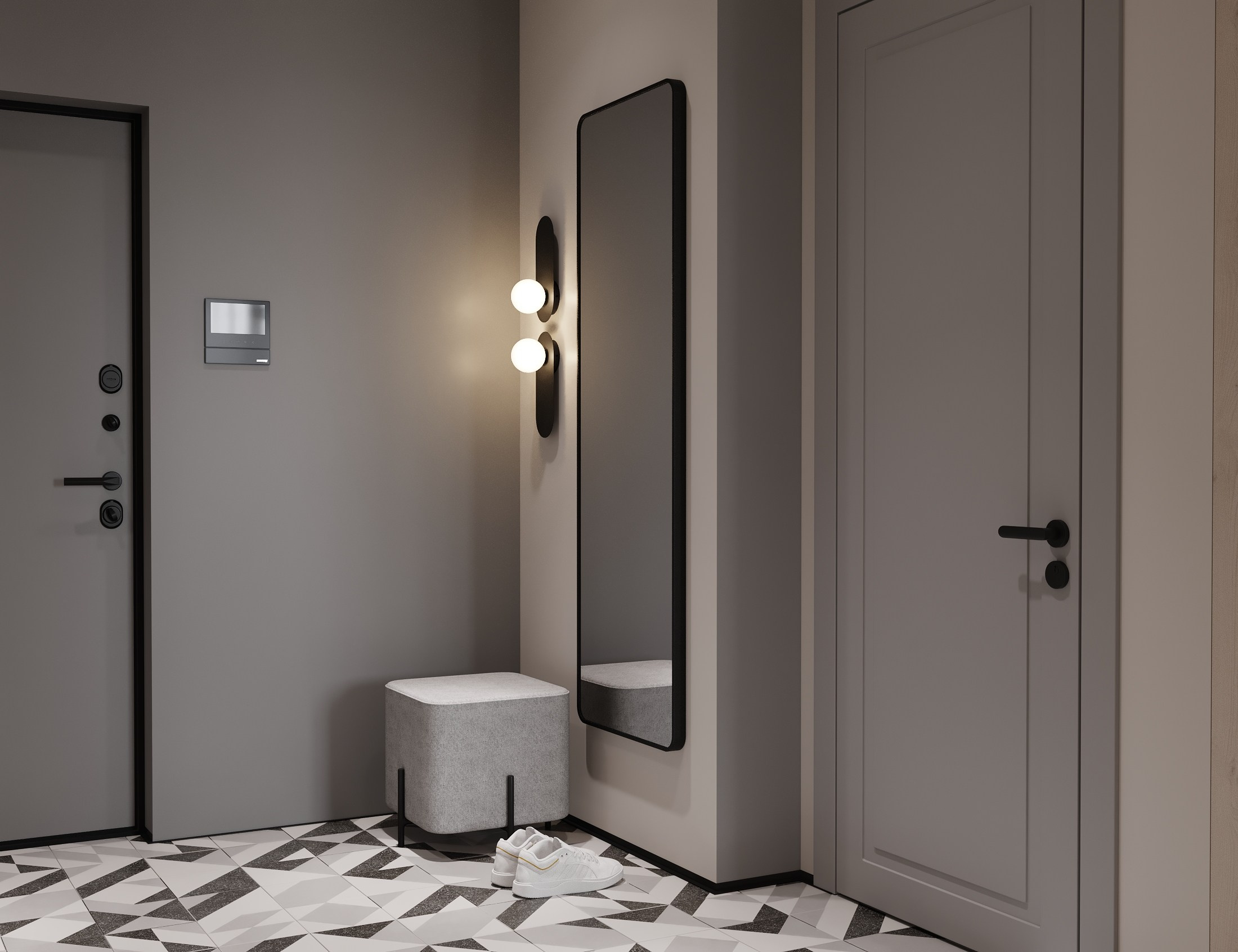 ЖК Еловый 54.7 кв.м. Дизайнер интерьера и 3D визуализатор Ванчугова Ольга