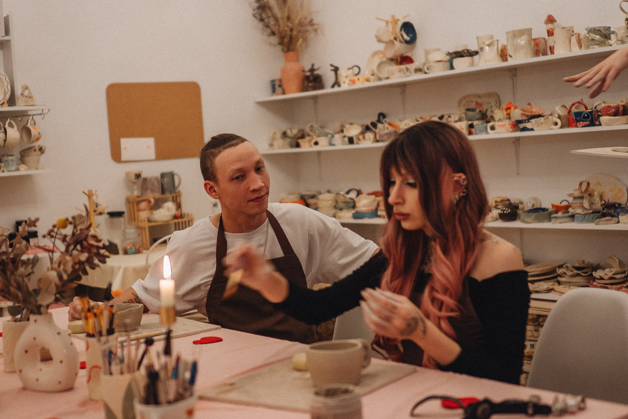 СВИДАНИЕ В ГОНЧАРНОЙ МАСТЕРСКОЙ. Профессиональный фотограф, Санкт-Петербург — Виктория Богомолова