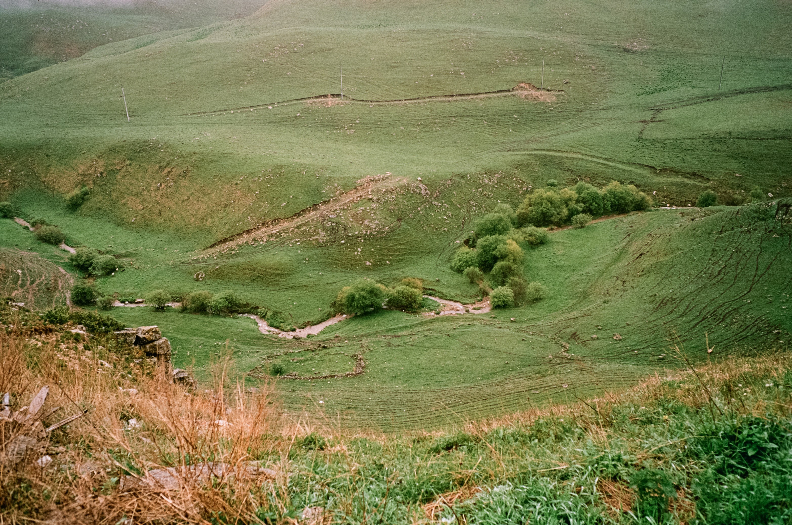 Парк Ессентуки и дорога к перевалу / Kodak Aerocolor IV / BESSA-T