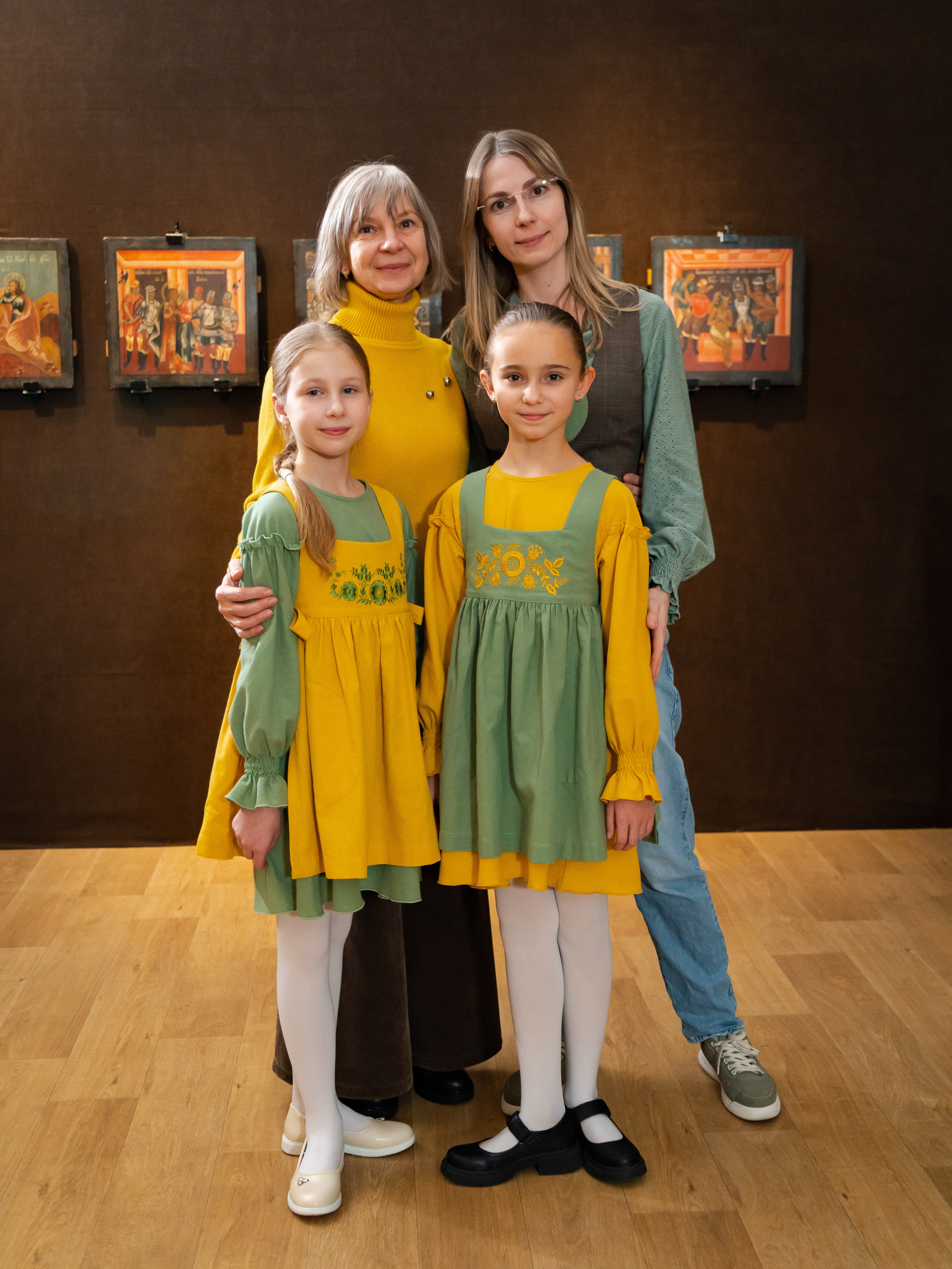 Показ одежды в рамках выставки «105. Лучшее». Фотограф Москва