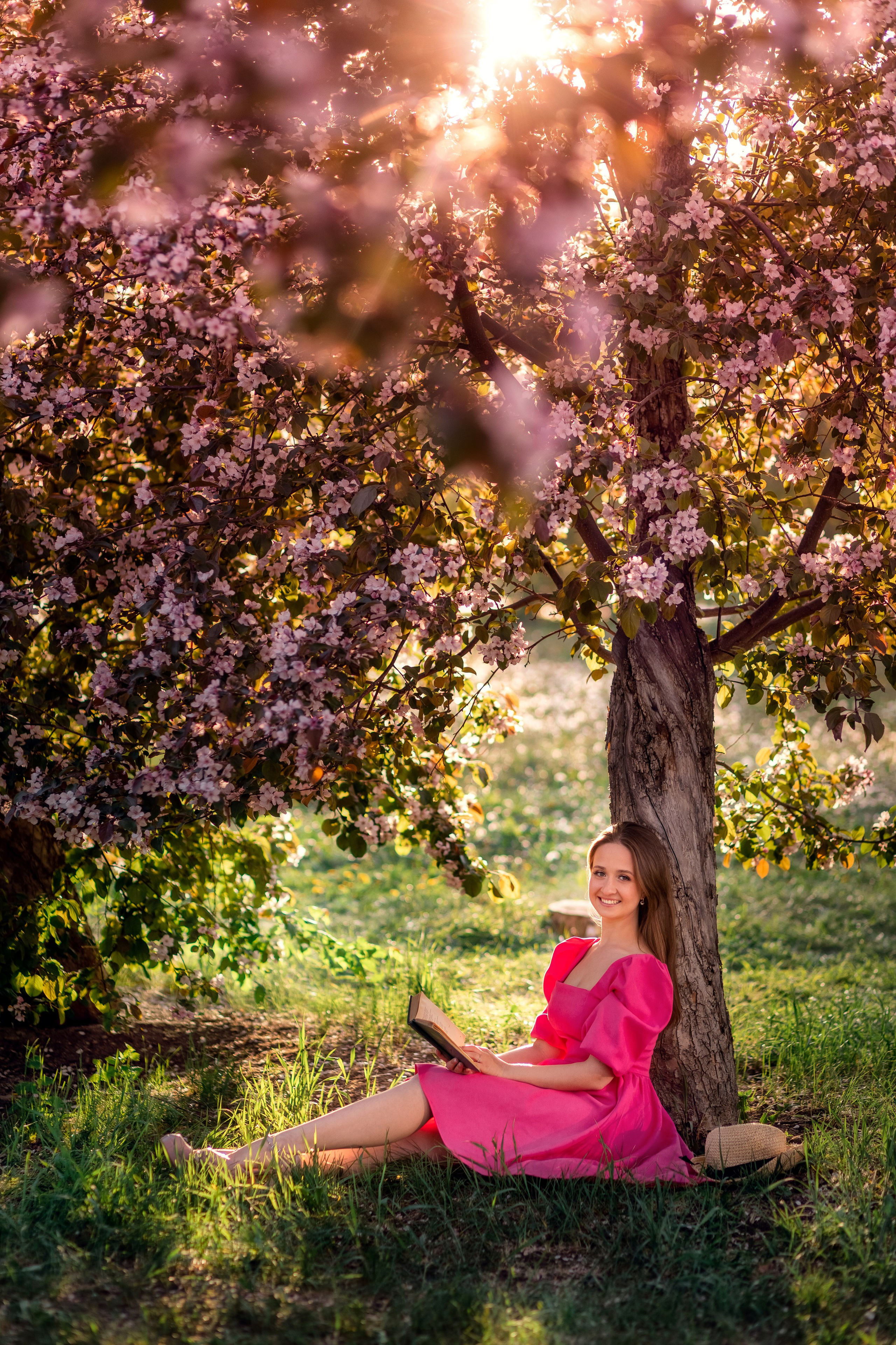 Алёна. Фотосессия в яблонях. Семейный и детский фотограф в Екатеринбурге Оксана Пипкина