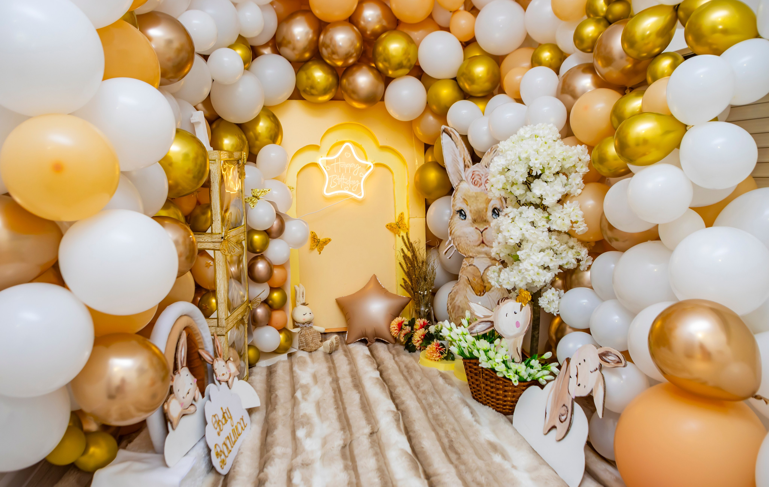 Фотозона Зайчик. Детская фотостудия «Чудо малыш»