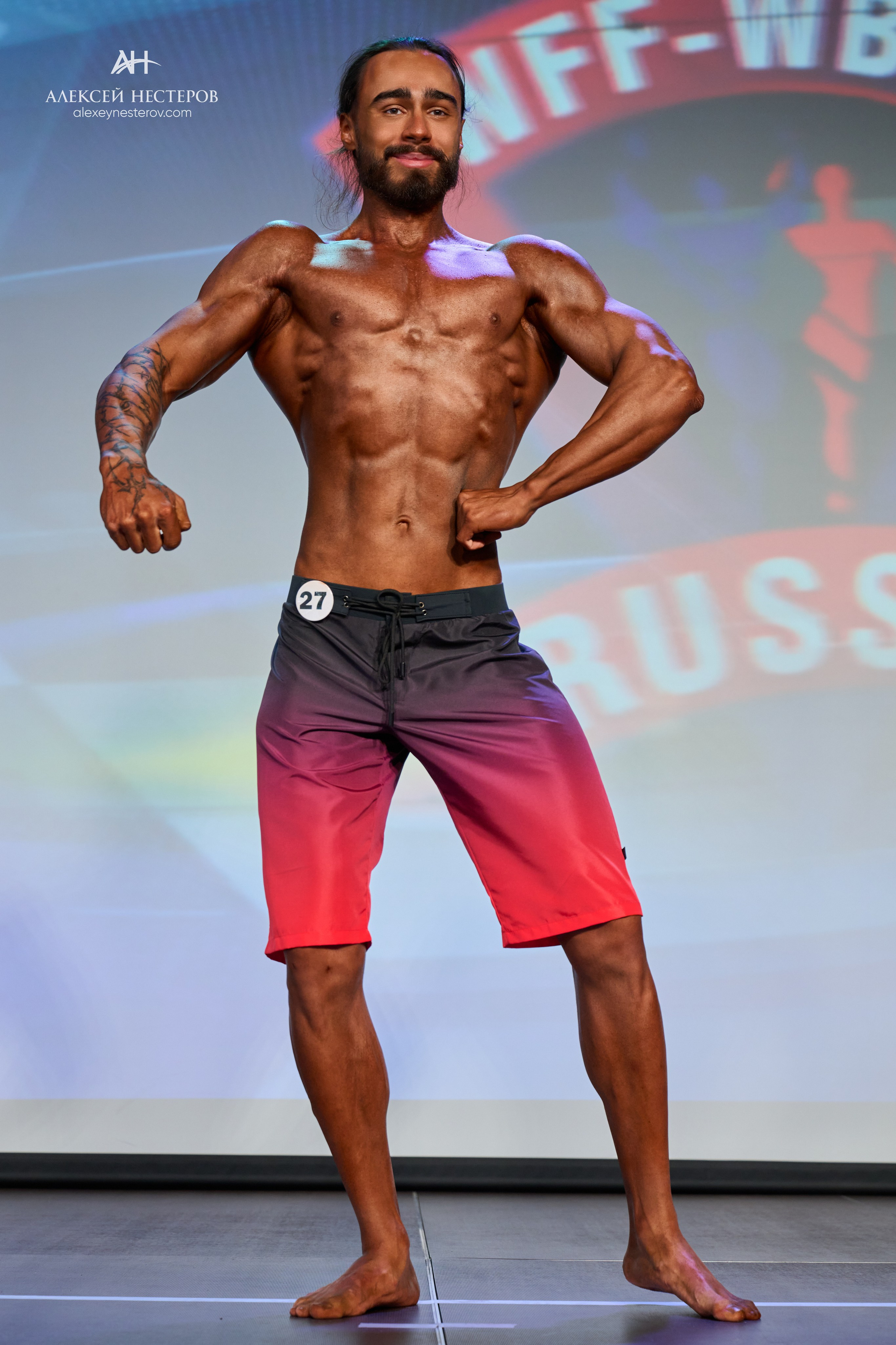 Фото с турнира «Прометей 2, WFF-WBBF Russia» 26 октября 2025. Спортивный фитнес фотограф Алексей Нестеров