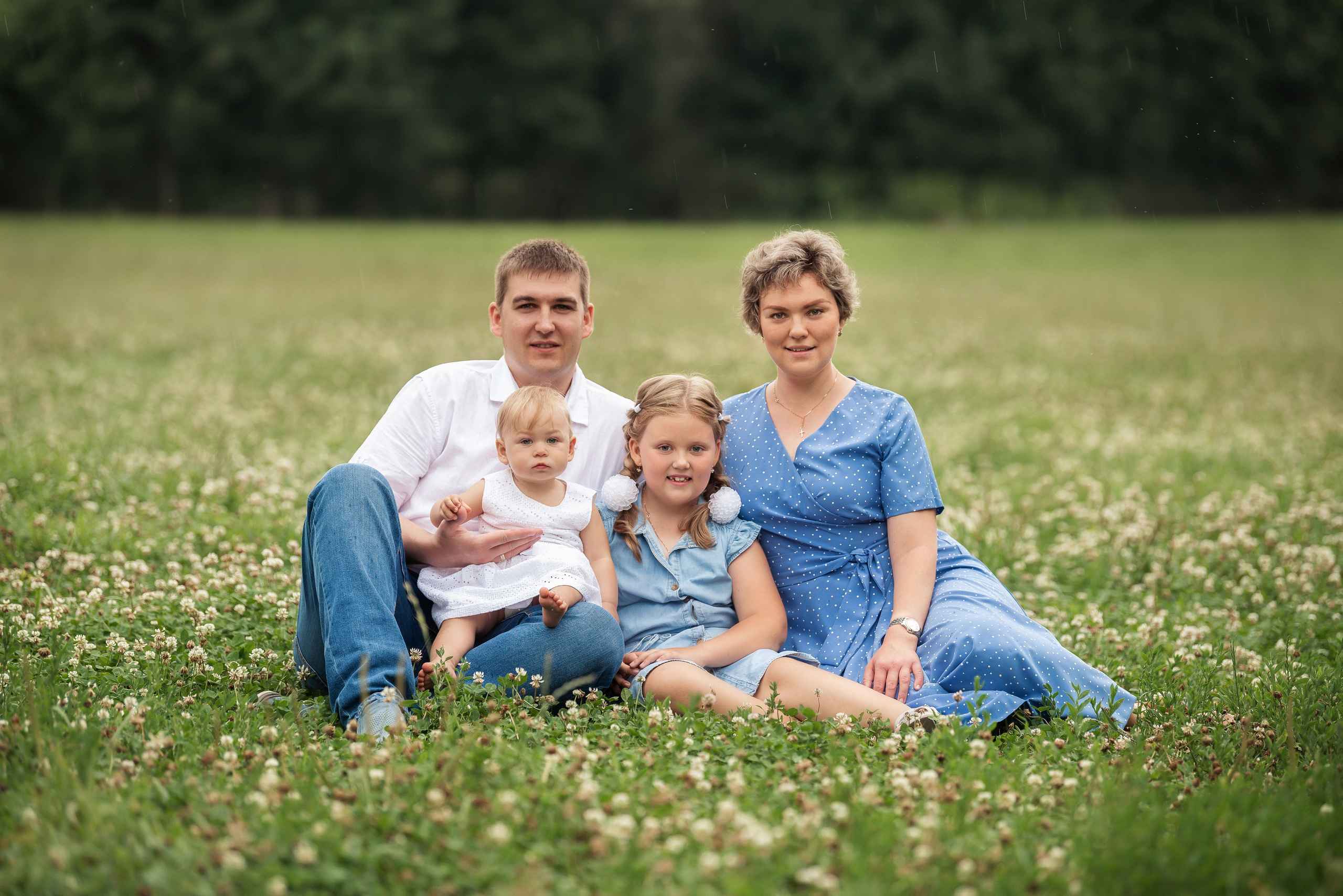 Семейная фотосессия на природе. Семейный и детский фотограф Подольск Наталья Шаляпина