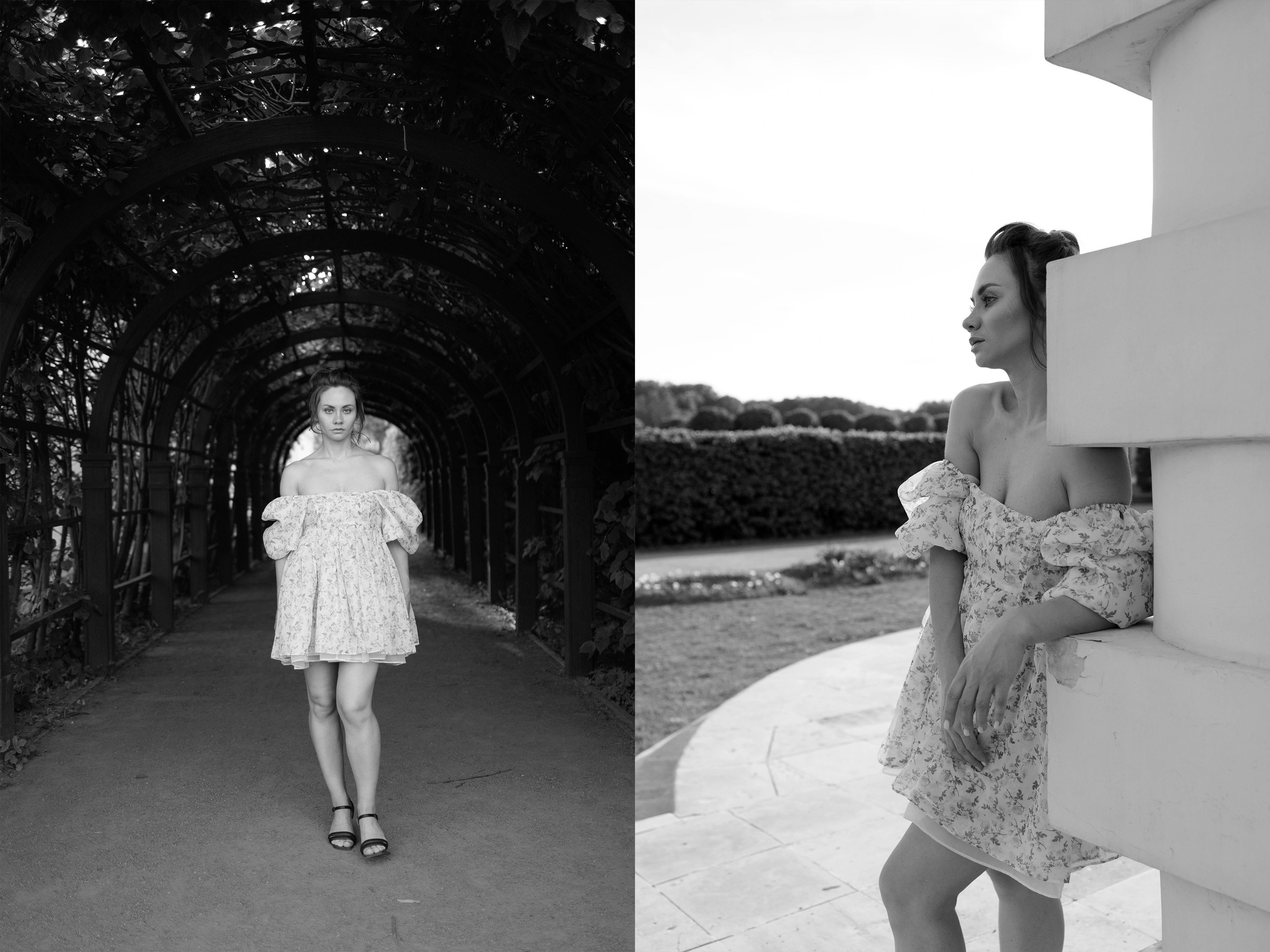 Фотосессия в парке Марии. Женский портрет вне времени. Санкт-Петербург