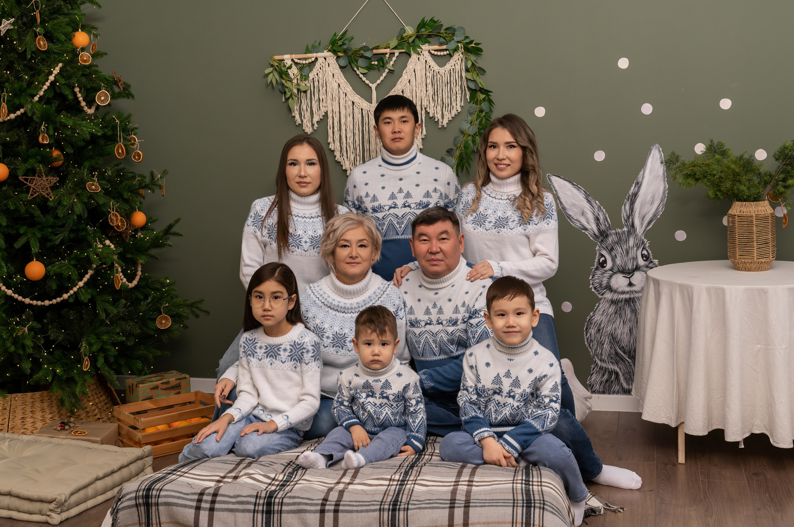 Комплекты Family look. Фотостудия Малина в городе Улан-Удэ. Фотограф Ирина Жарникова