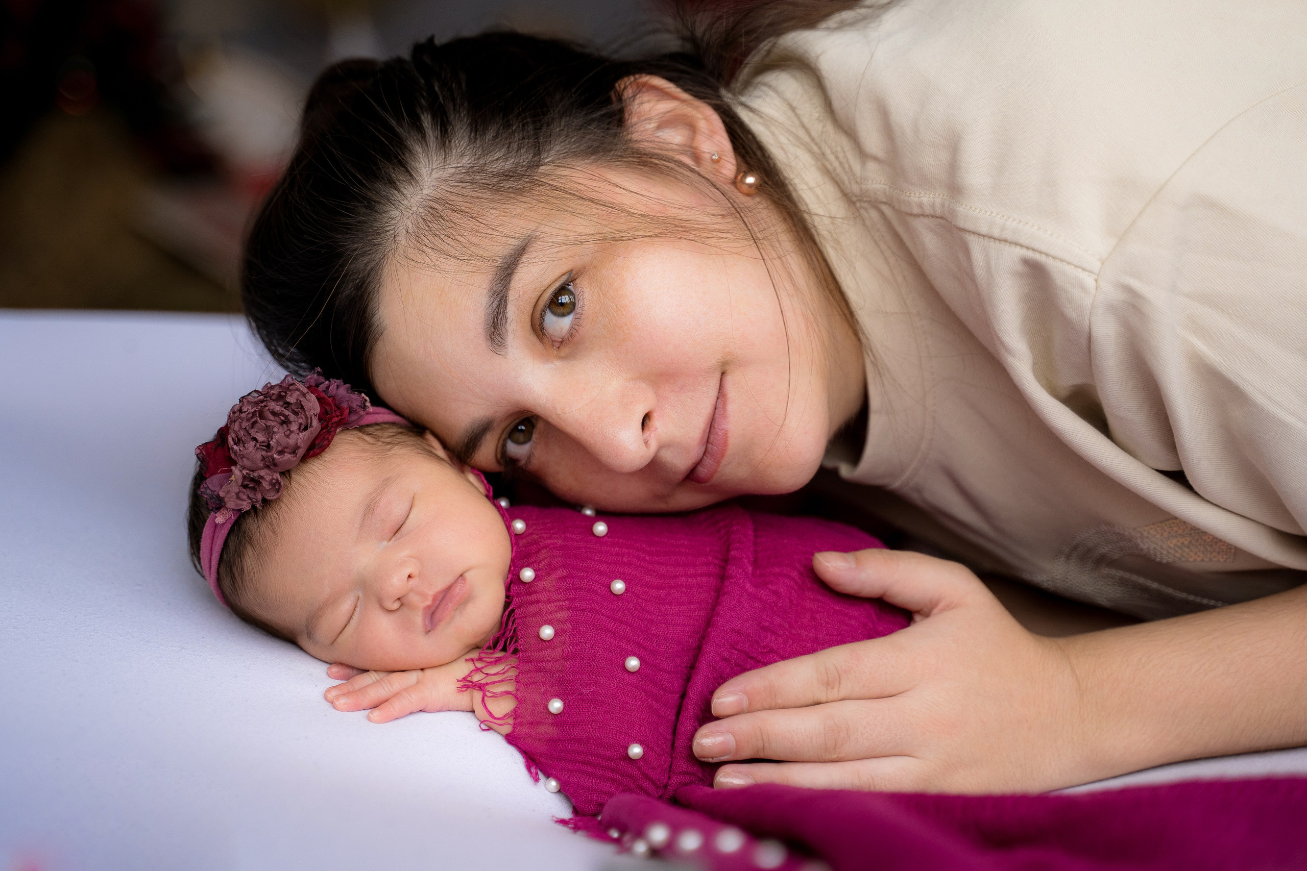 Ньюборн люкс. Фотостудия Малина в городе Улан-Удэ. Фотограф Ирина Жарникова