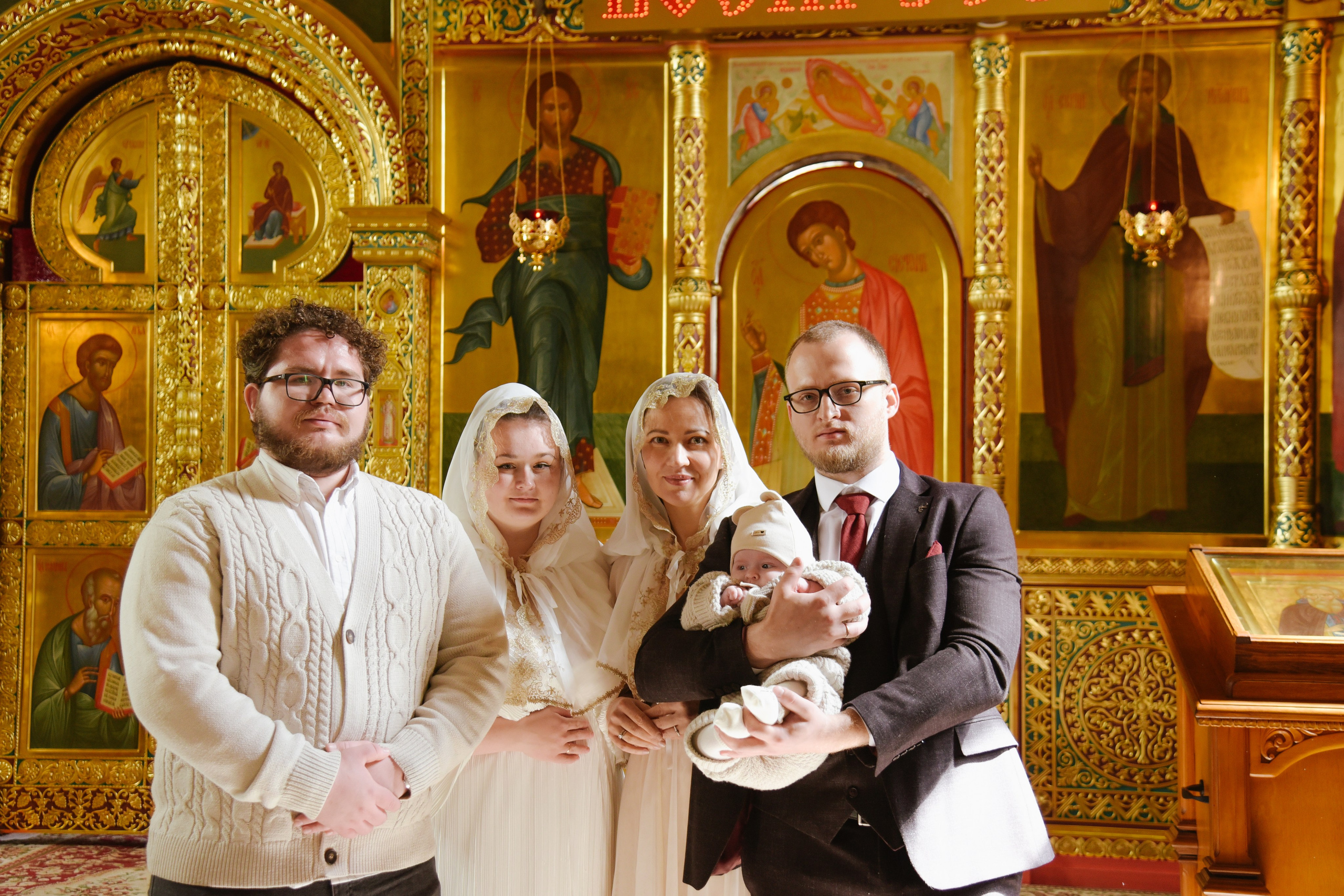 Таинство крещения Виктории. Фотограф Лола Волна, город Москва