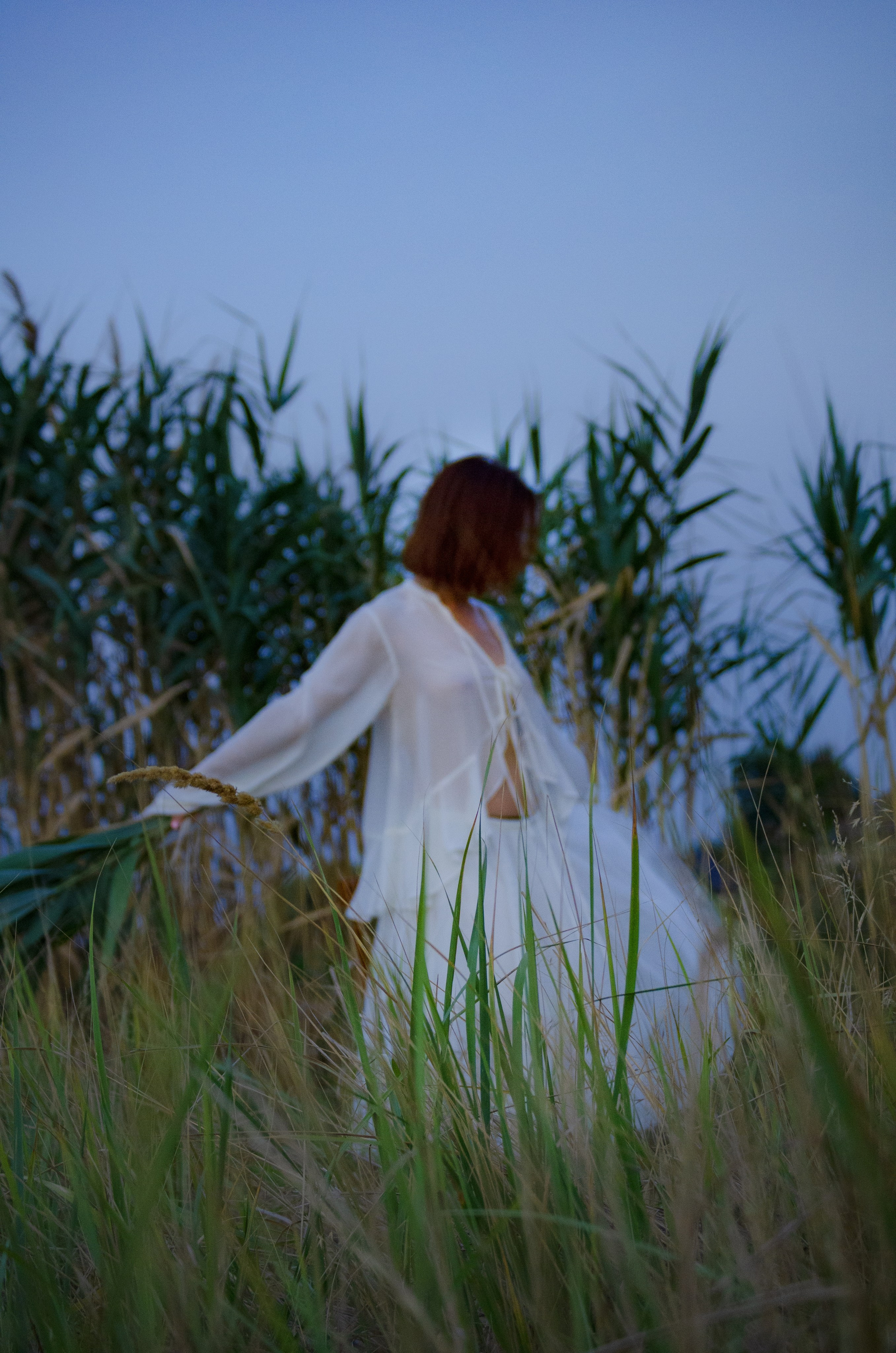 Нина. Камыши. Портретный фотограф в Краснодаре Юлия Кудряшова