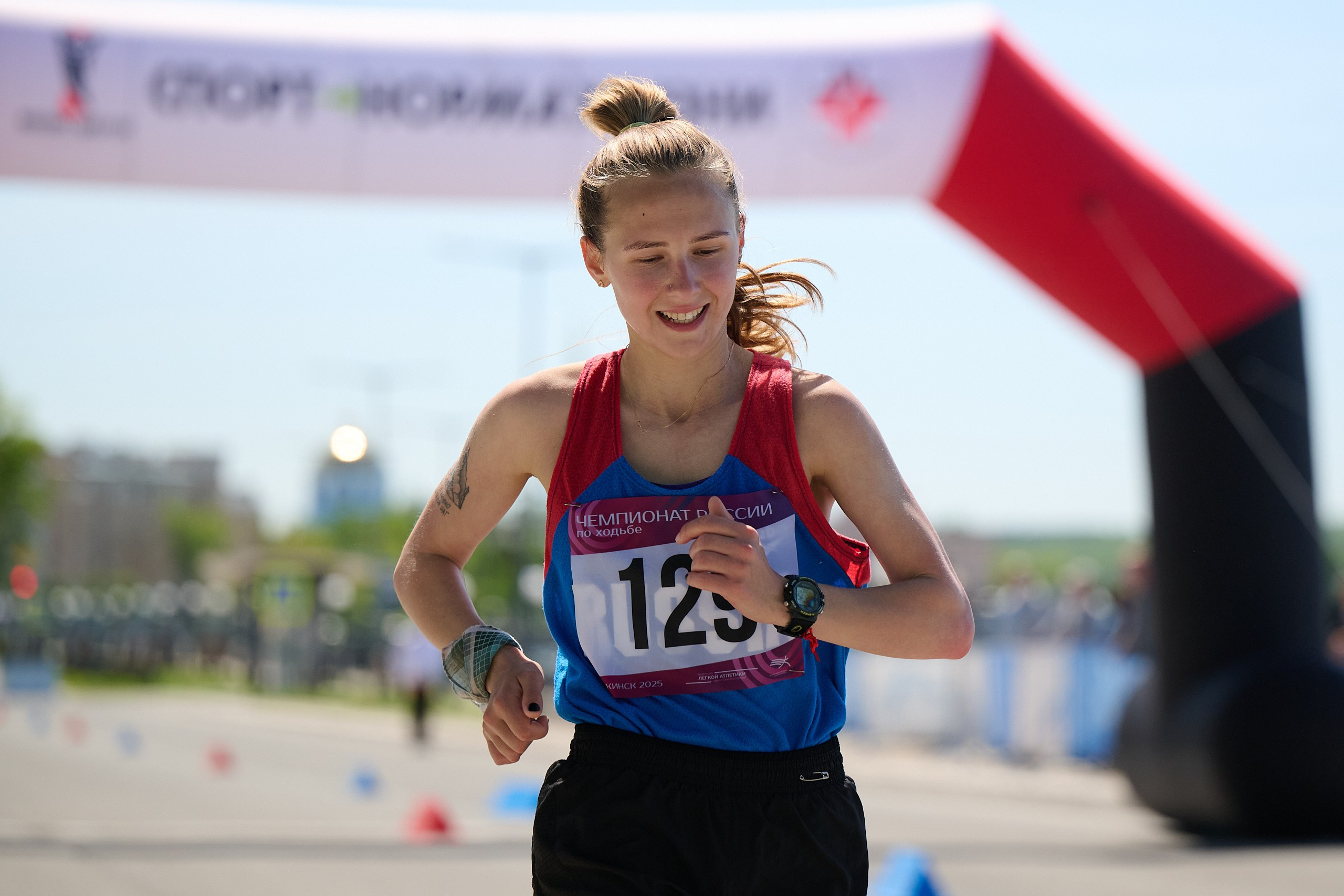 Чемпионат России по спортивной ходьбе 2025. Спортивный репортажный фотограф в Ижевске Сергей Мерзляков