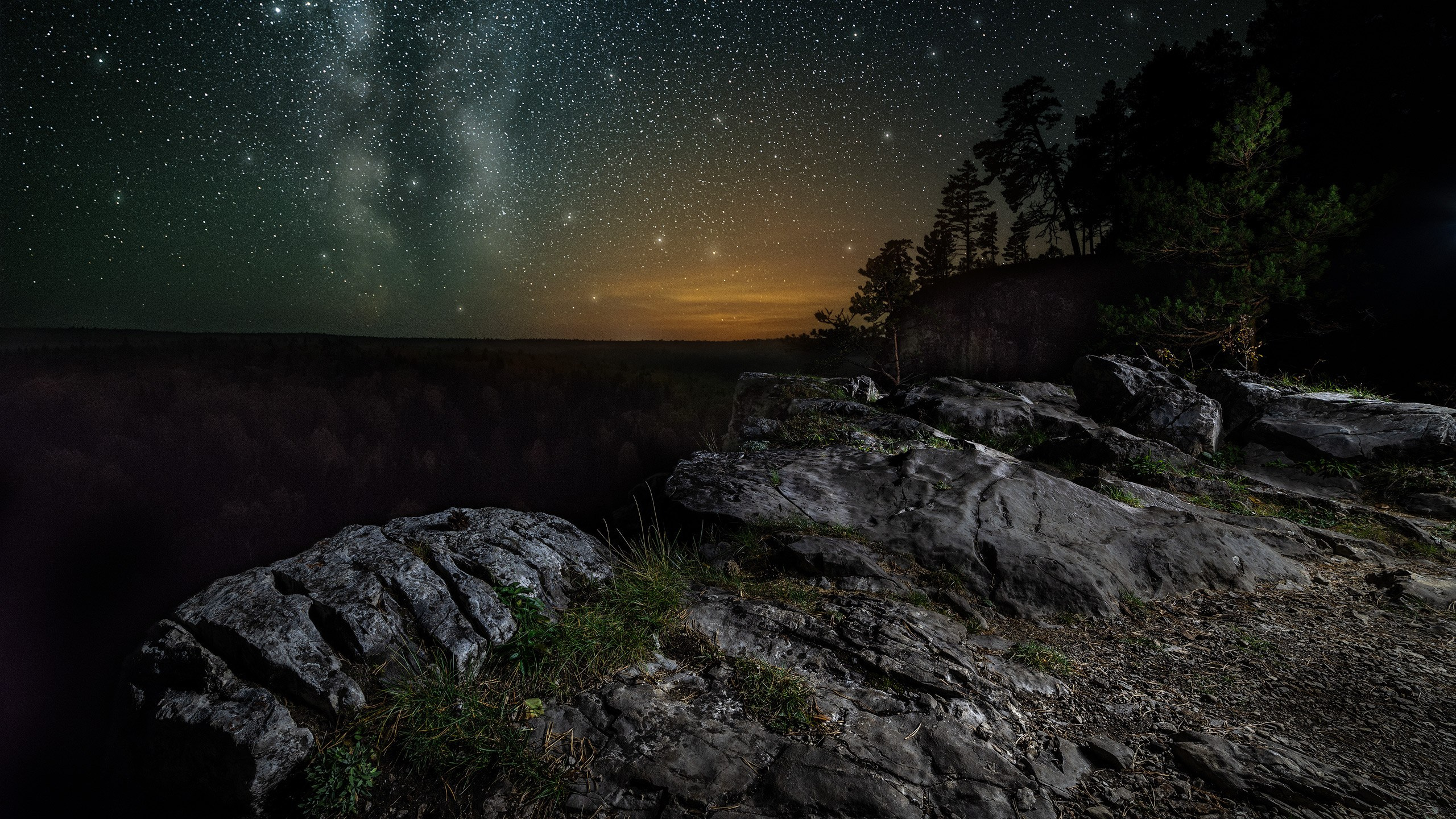 Об опыте съемки и обработки ночного пейзажа со звездами | Фотограф Николай Обухов