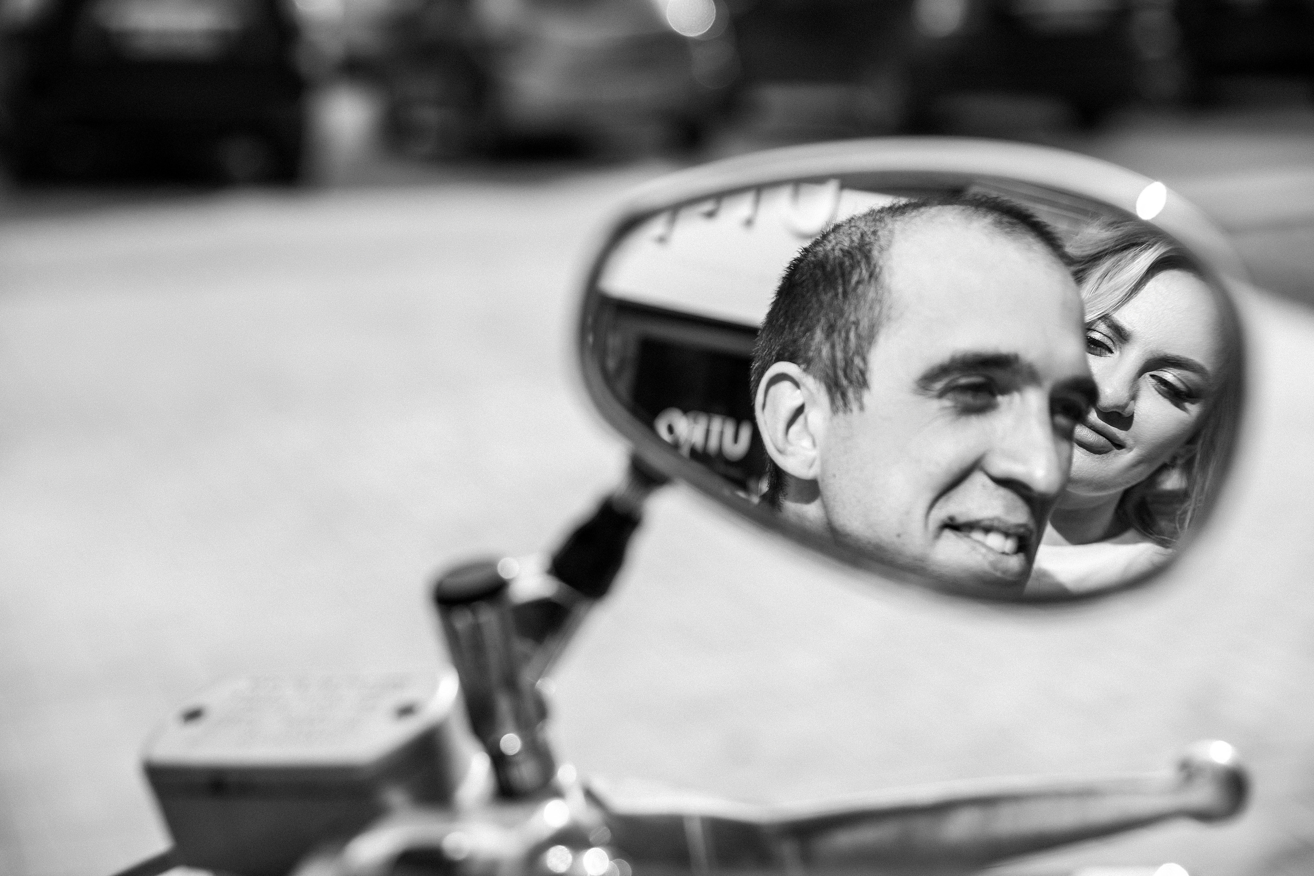 С мотоциклом. Свадебный и семейный фотограф в Новосибирске Юлия Герасимчук