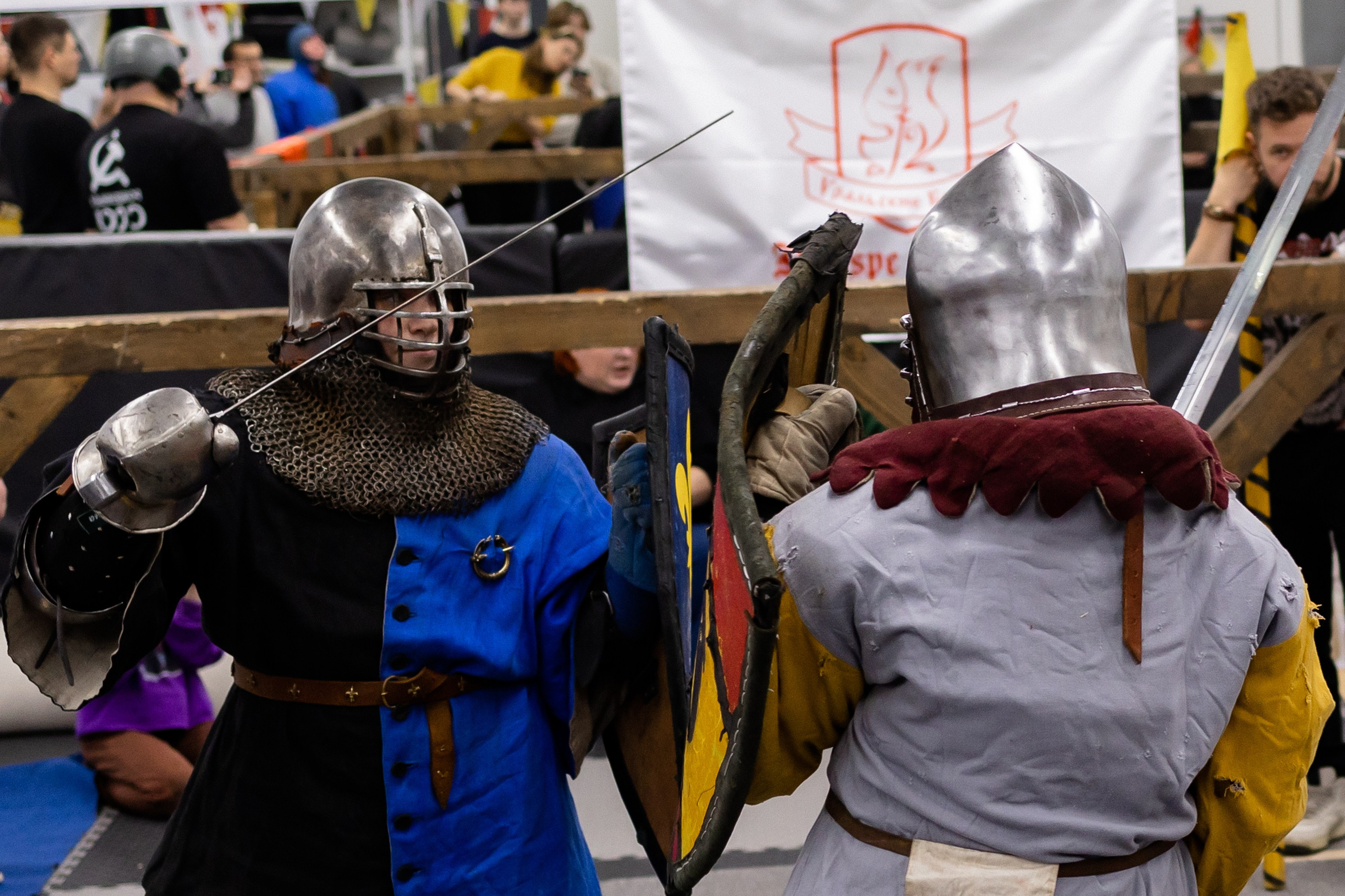 Турнир средневековых рыцарей