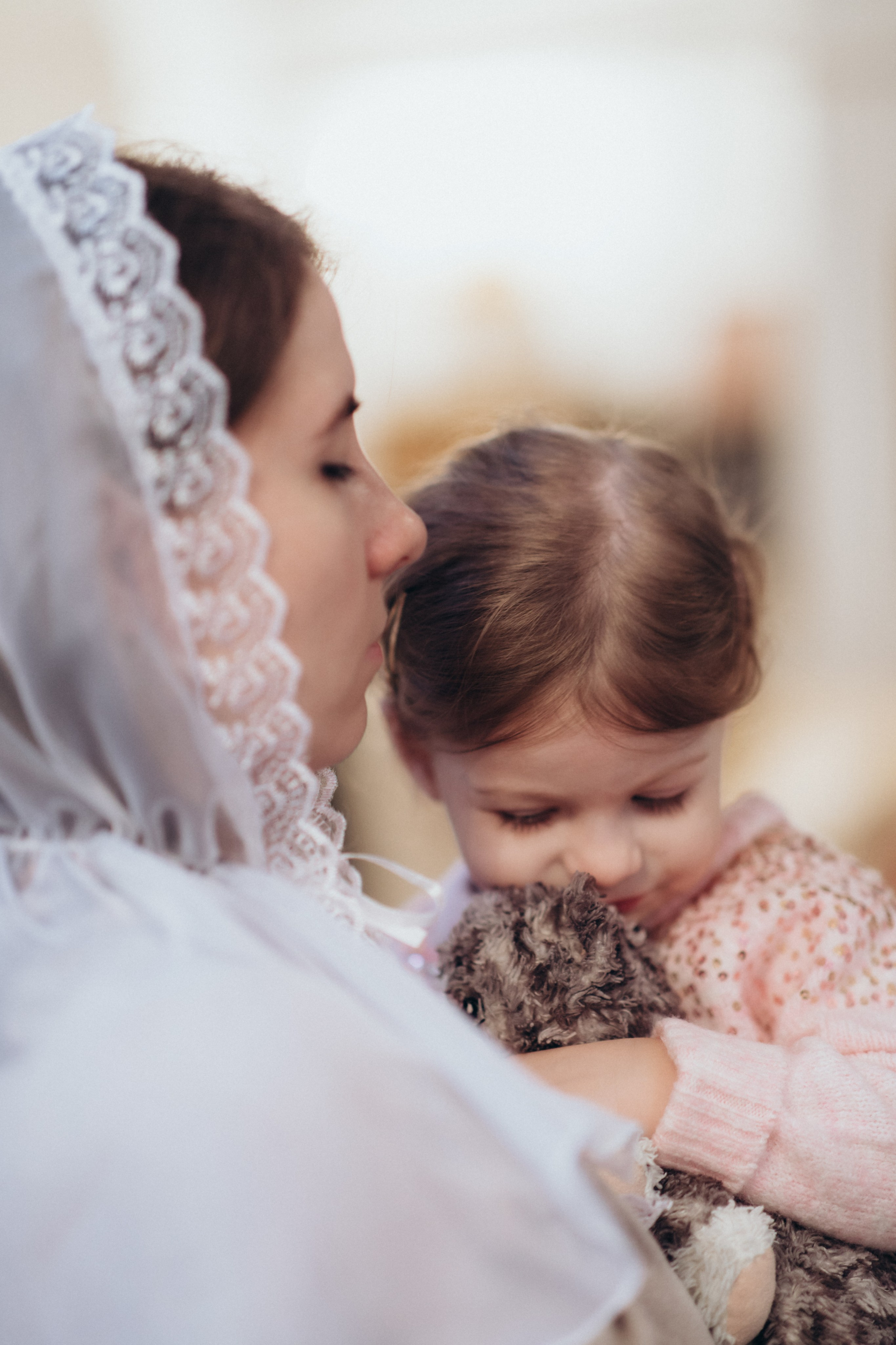 Крещение Веры. Фотограф на крещение в Рязани. Семейный фотограф