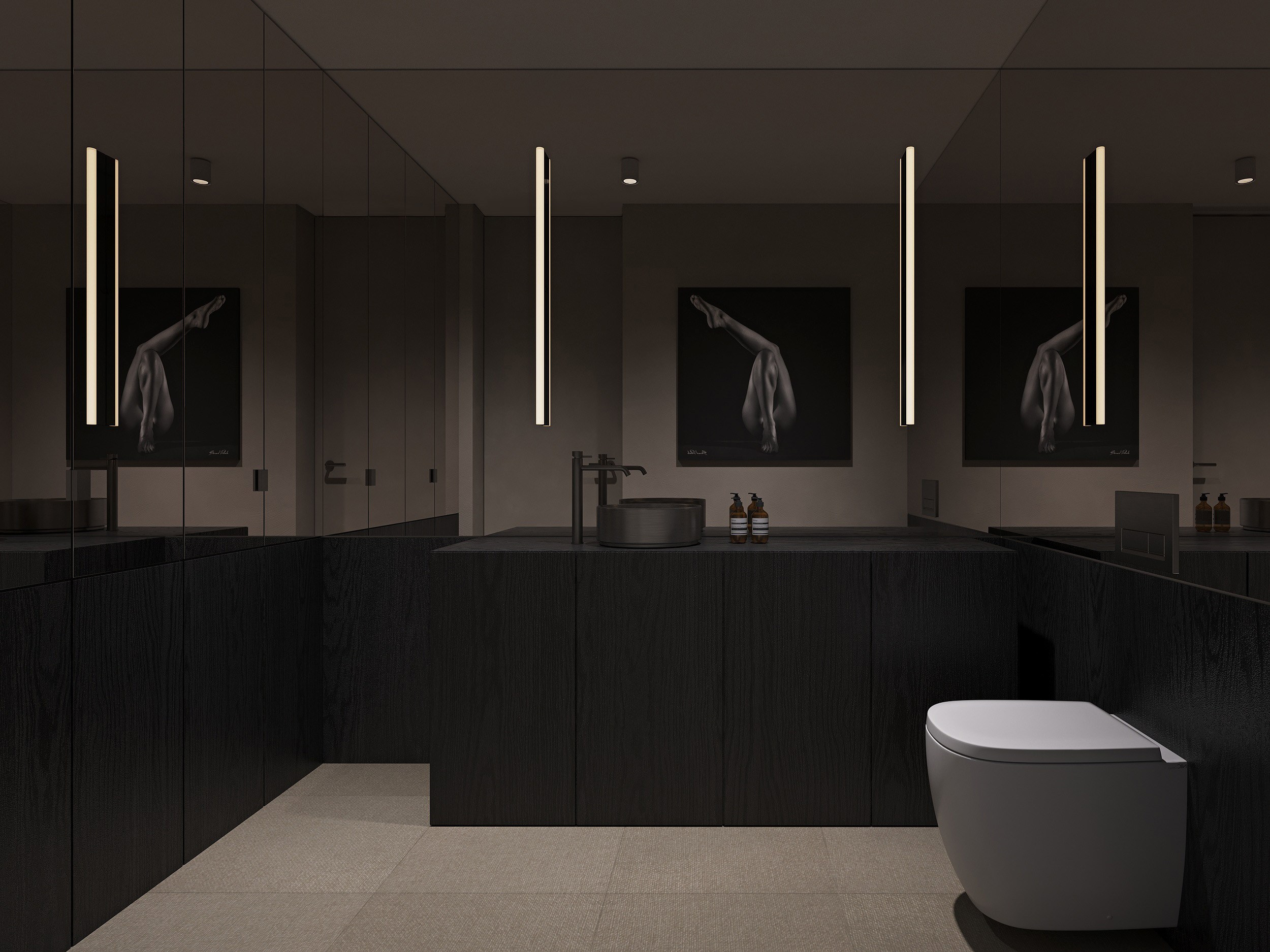 Apartment 'G'. Interior visualization