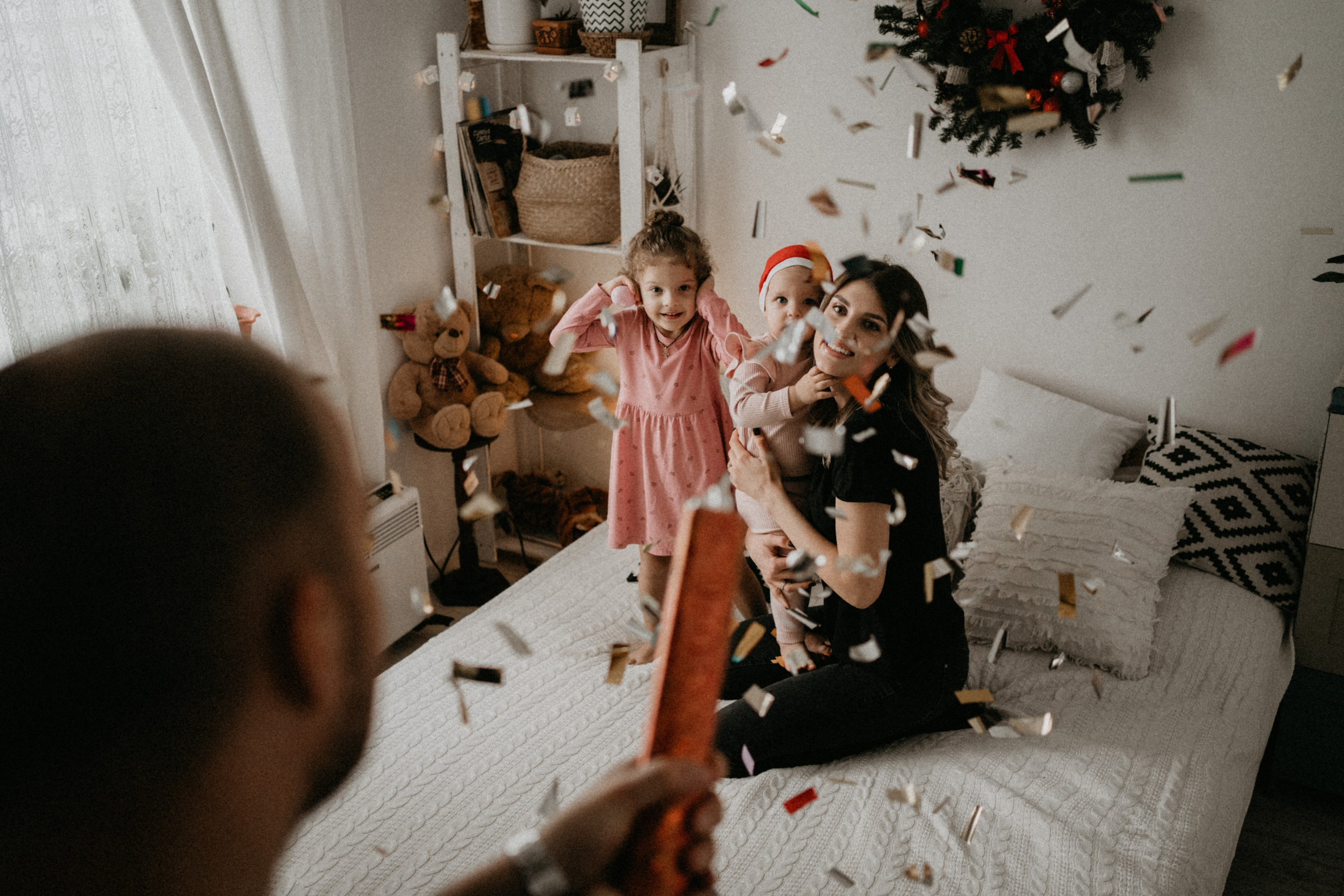 Новогодние Юля и ее семья. Семейный lifestyle фотограф в Ростове-на-Дону