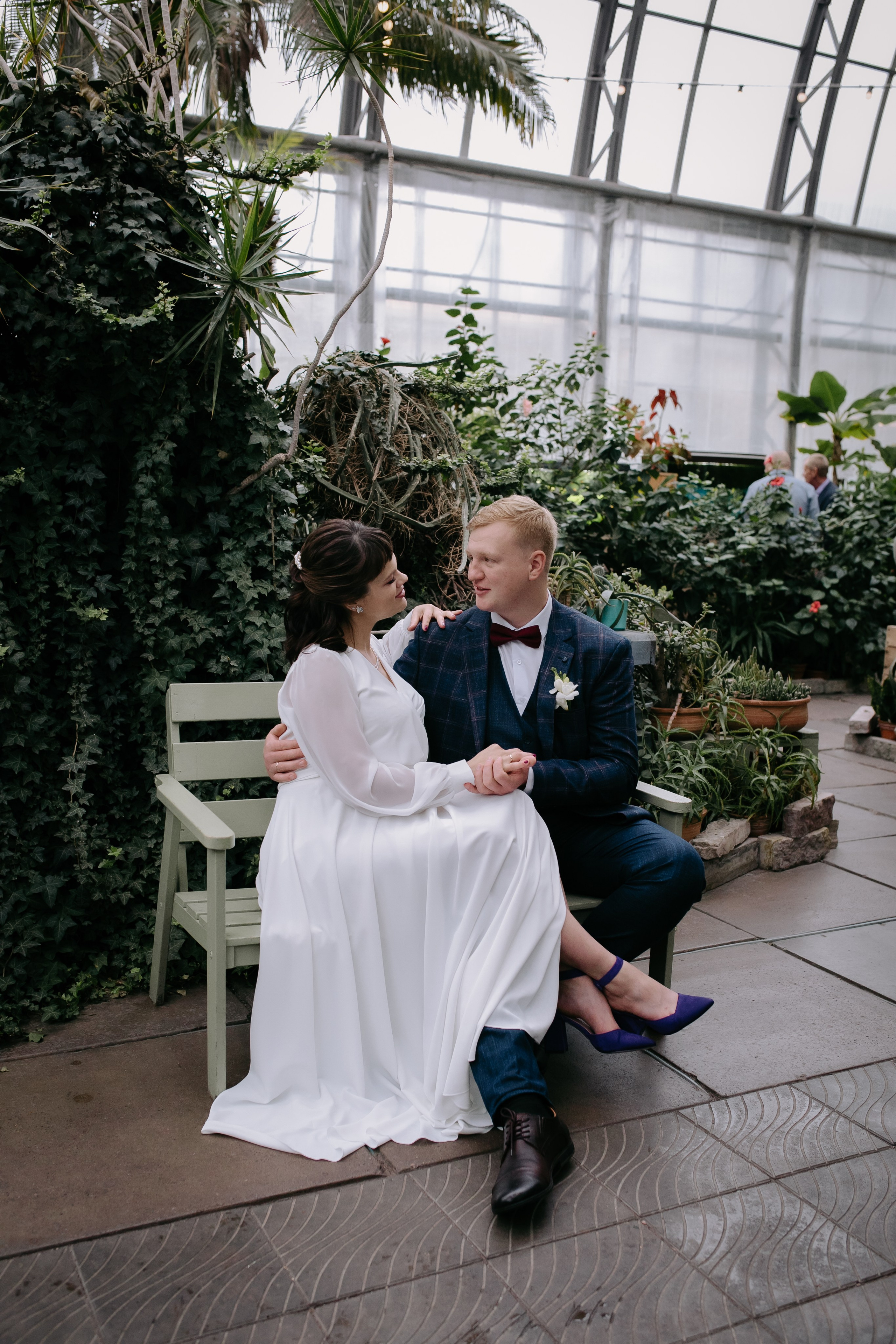 Свадьба во 2-м дворце бракосочетания в спб и Оранжерее Таврического сада. Фотограф в Санкт-Петербурге Разиля Идиятуллина