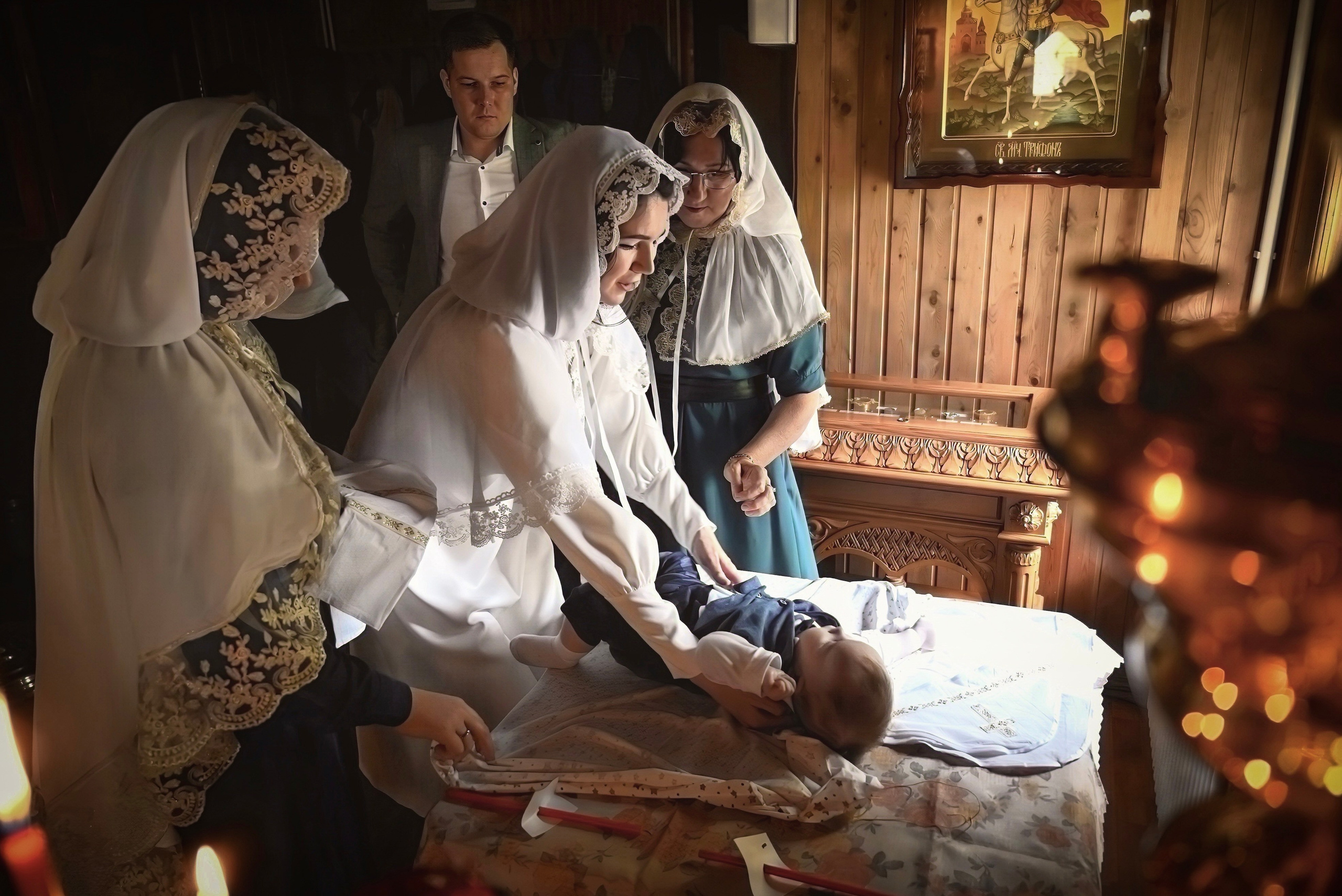 Крещение Чертаново мама Жанна. Семейный и детский фотограф Москва