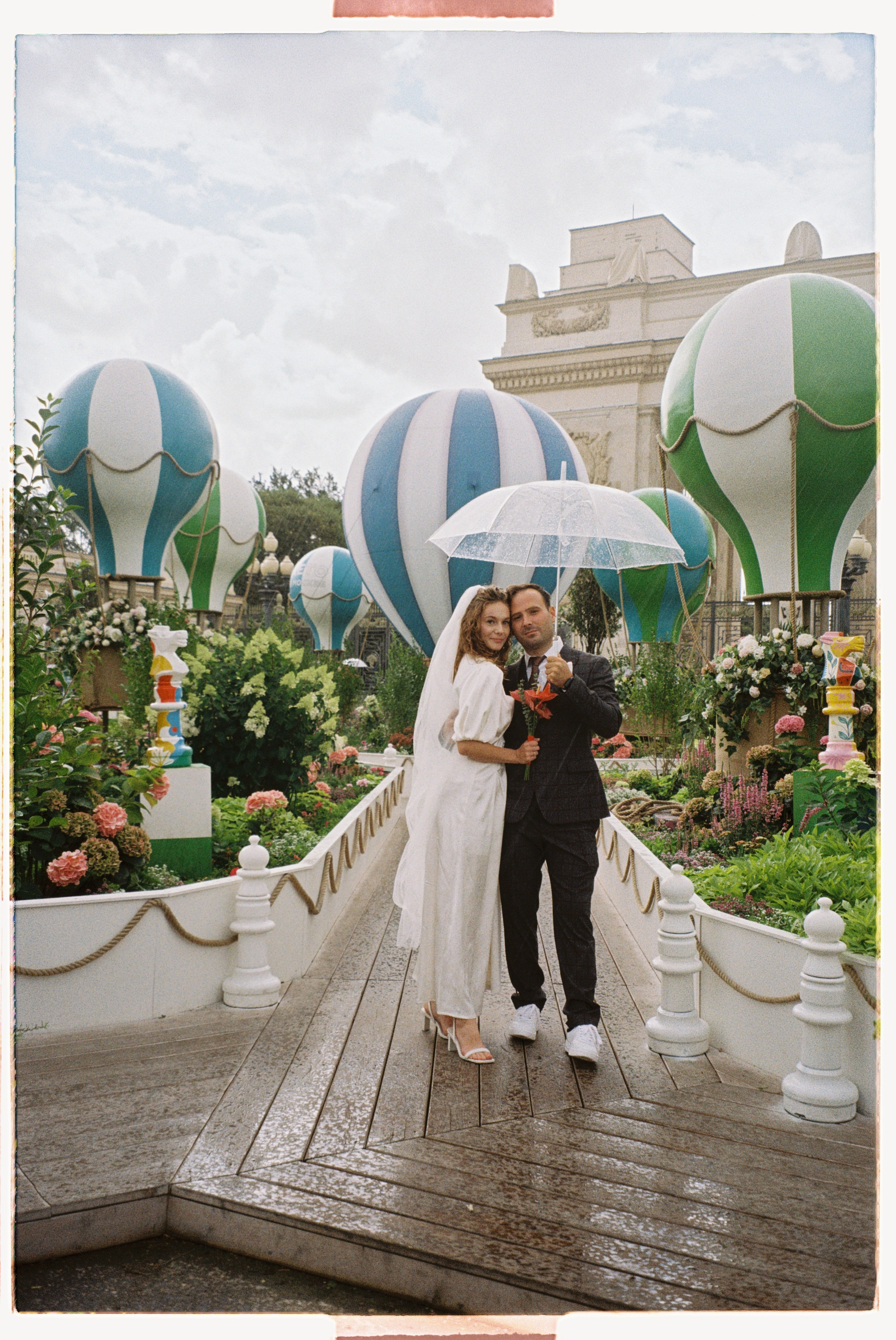 На плёнку (Полина и Никита). Фотограф в Москве — Евгения Прокопенко