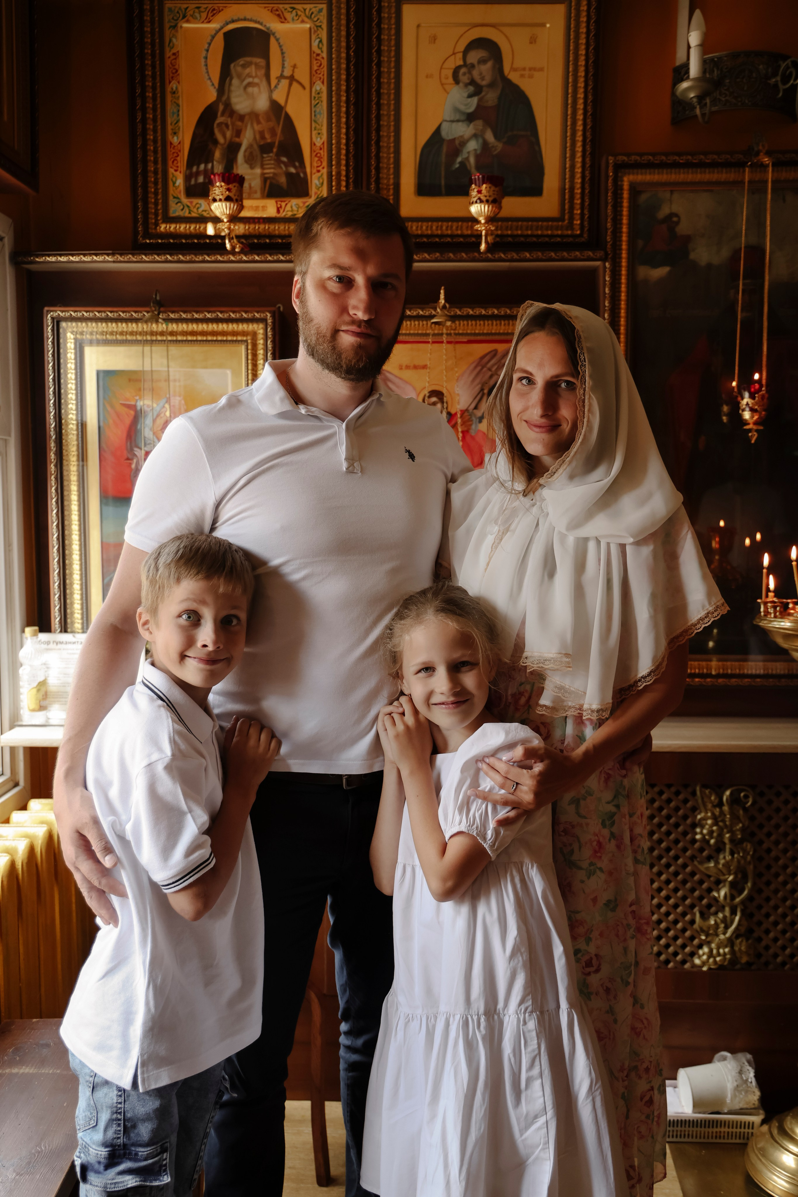 Крещение Анастасии. Фотограф новорожденных