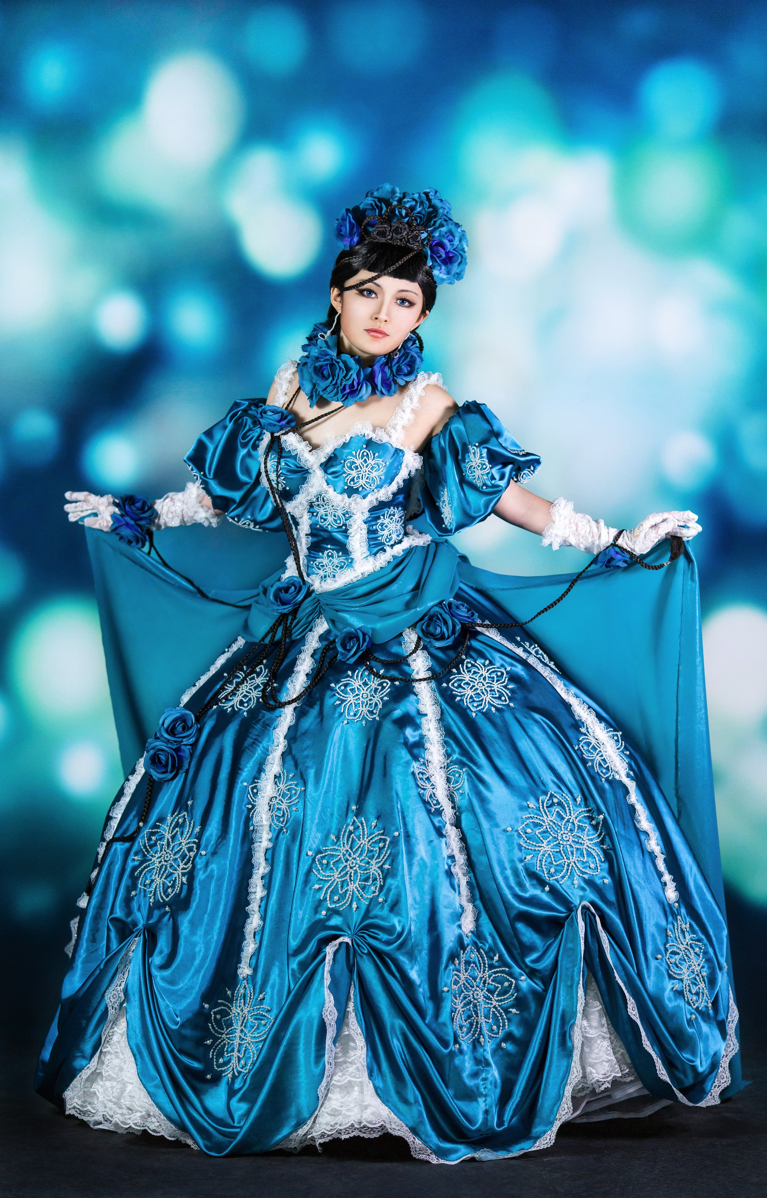 Фэшн фотокосплей в стиле "Тёмного дворецкого"