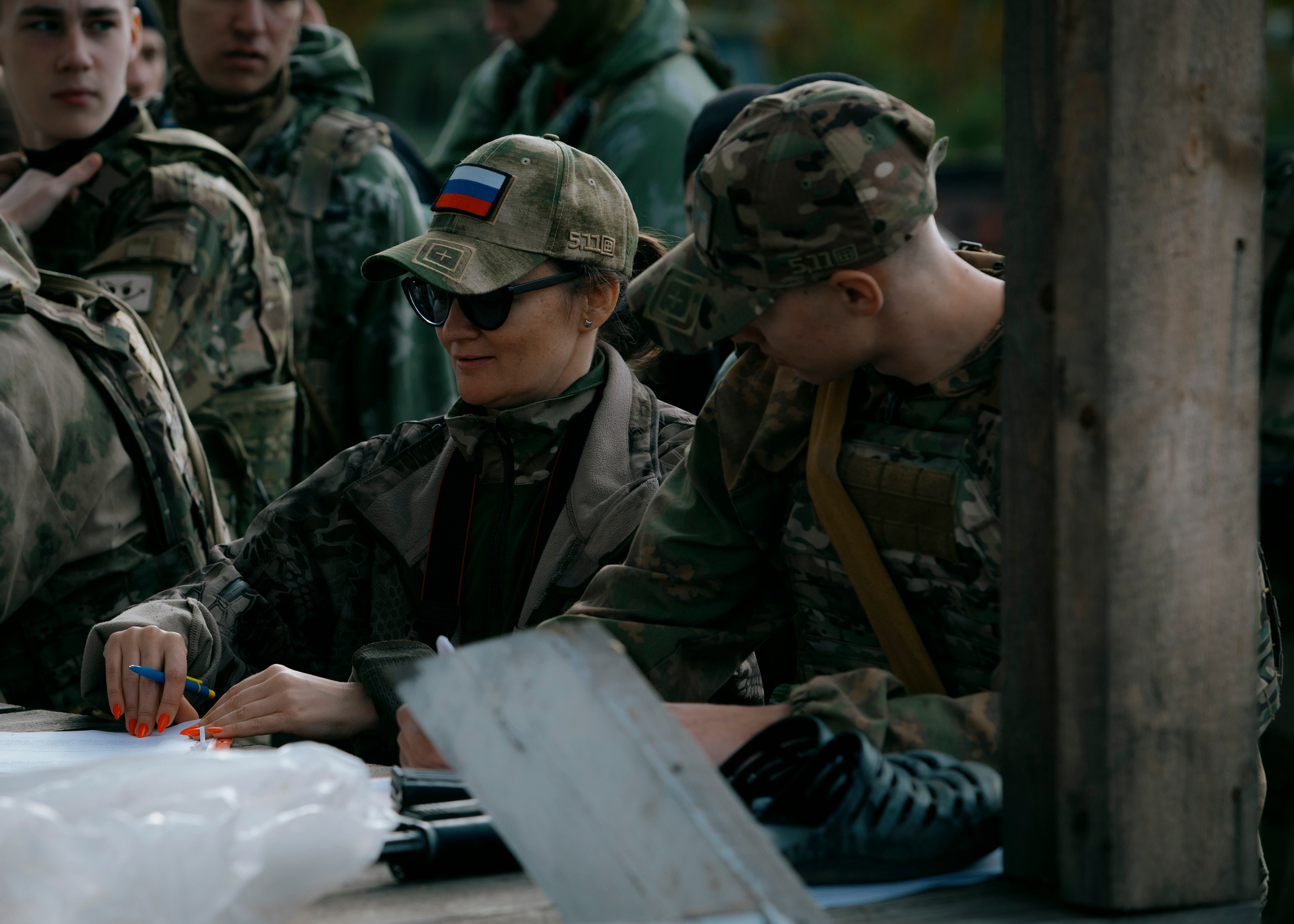 Квалификационные испытания. Сдача на шеврон «Боевая Единица». Портретный фотограф в Москве Дарья Цезария