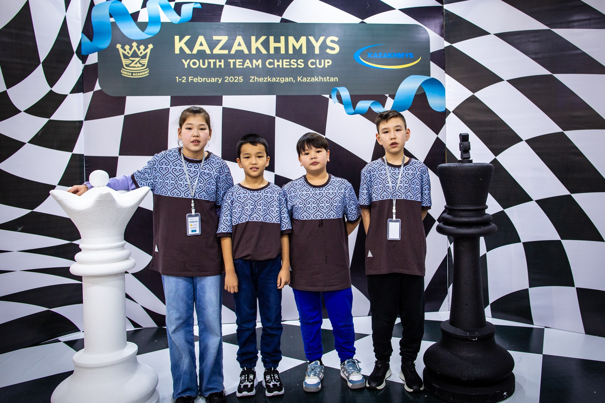 2025.02.02 KAZAKHMYS Youth Team Chess CUP 2025 — Day2_Teams. Фотограф Анна Штурман (репортажная съёмка любых событий и мероприятий) Anna Shtourman photographer
